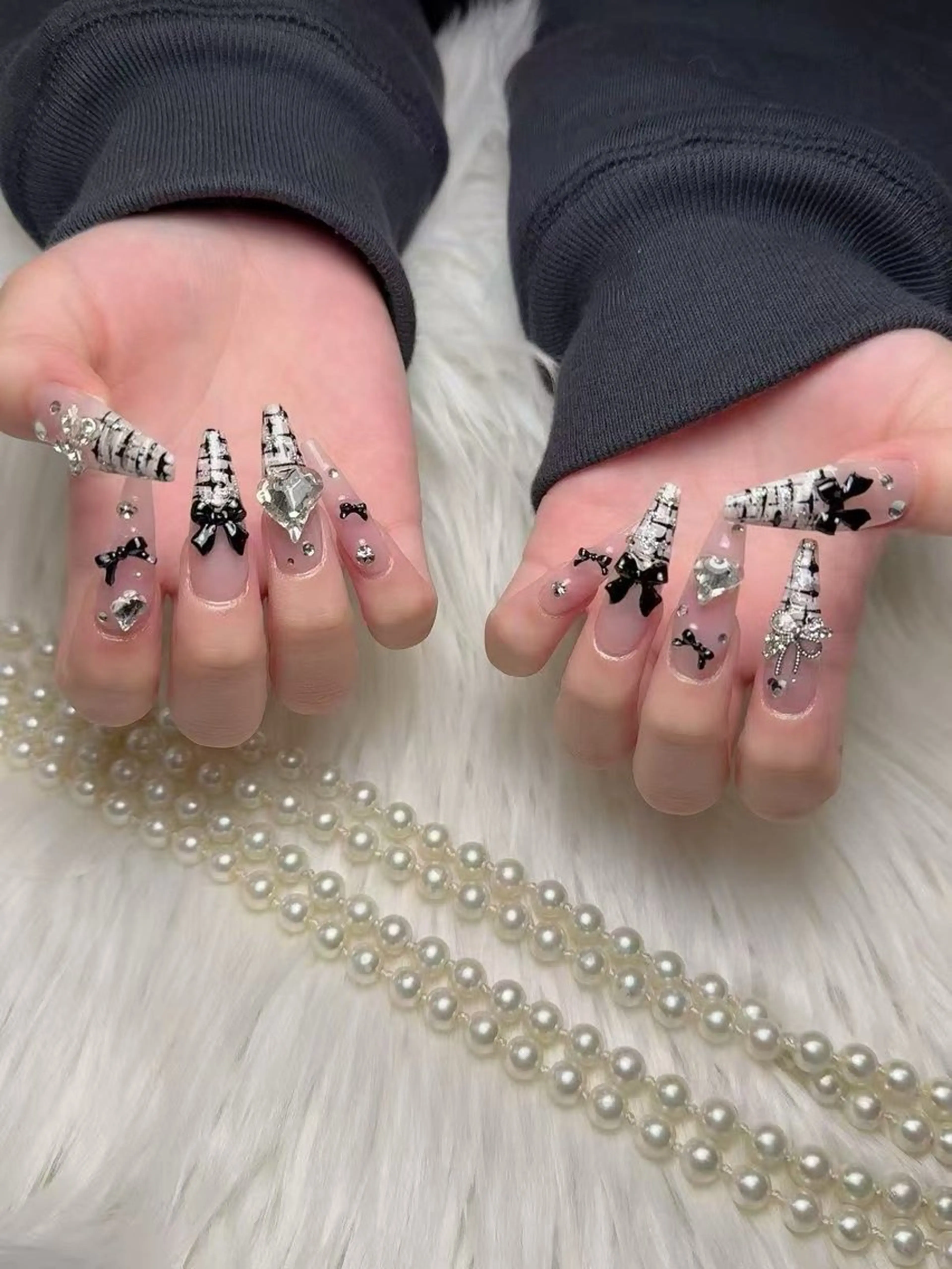 ネイル W &nail所属・Lu miのネイルデザイン