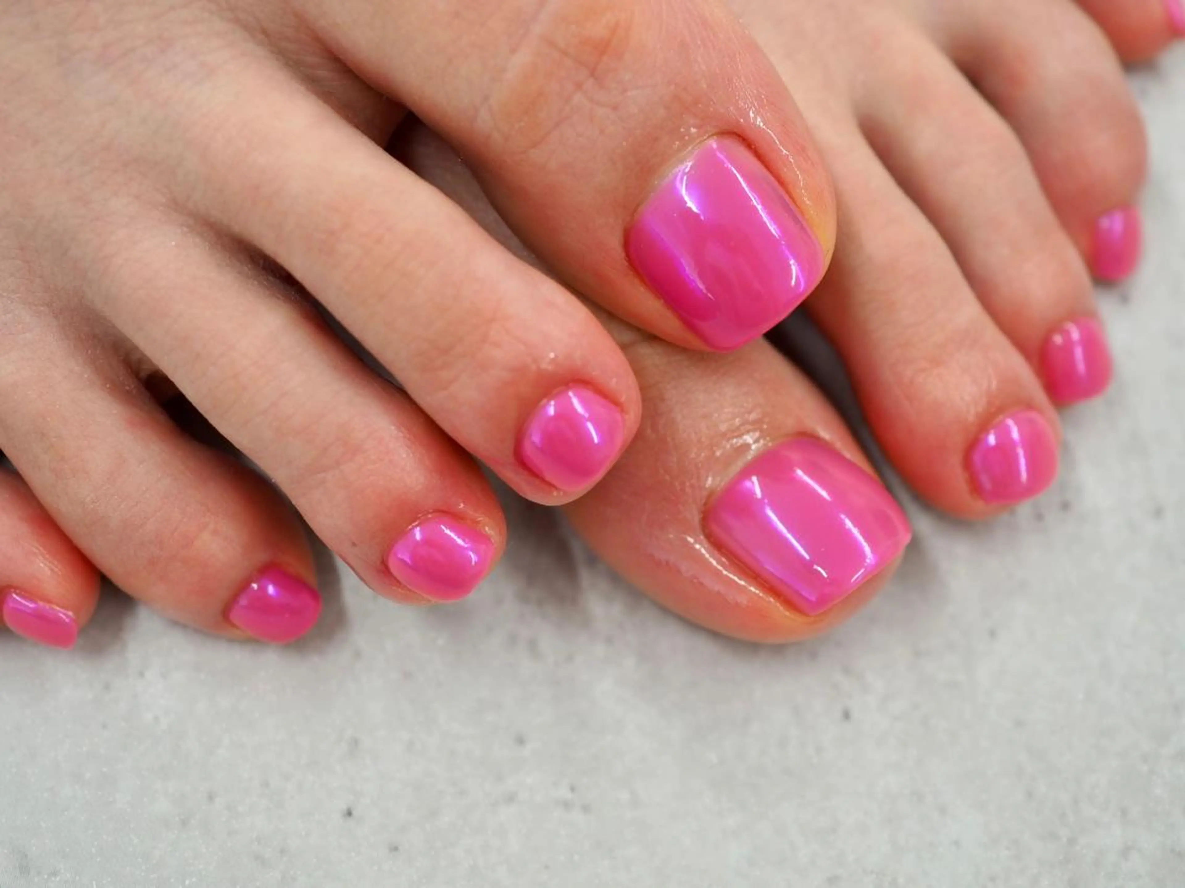 ネイル オーロラネイル ワンカラーネイル Glück...所属・kohashi miwaのネイルデザイン