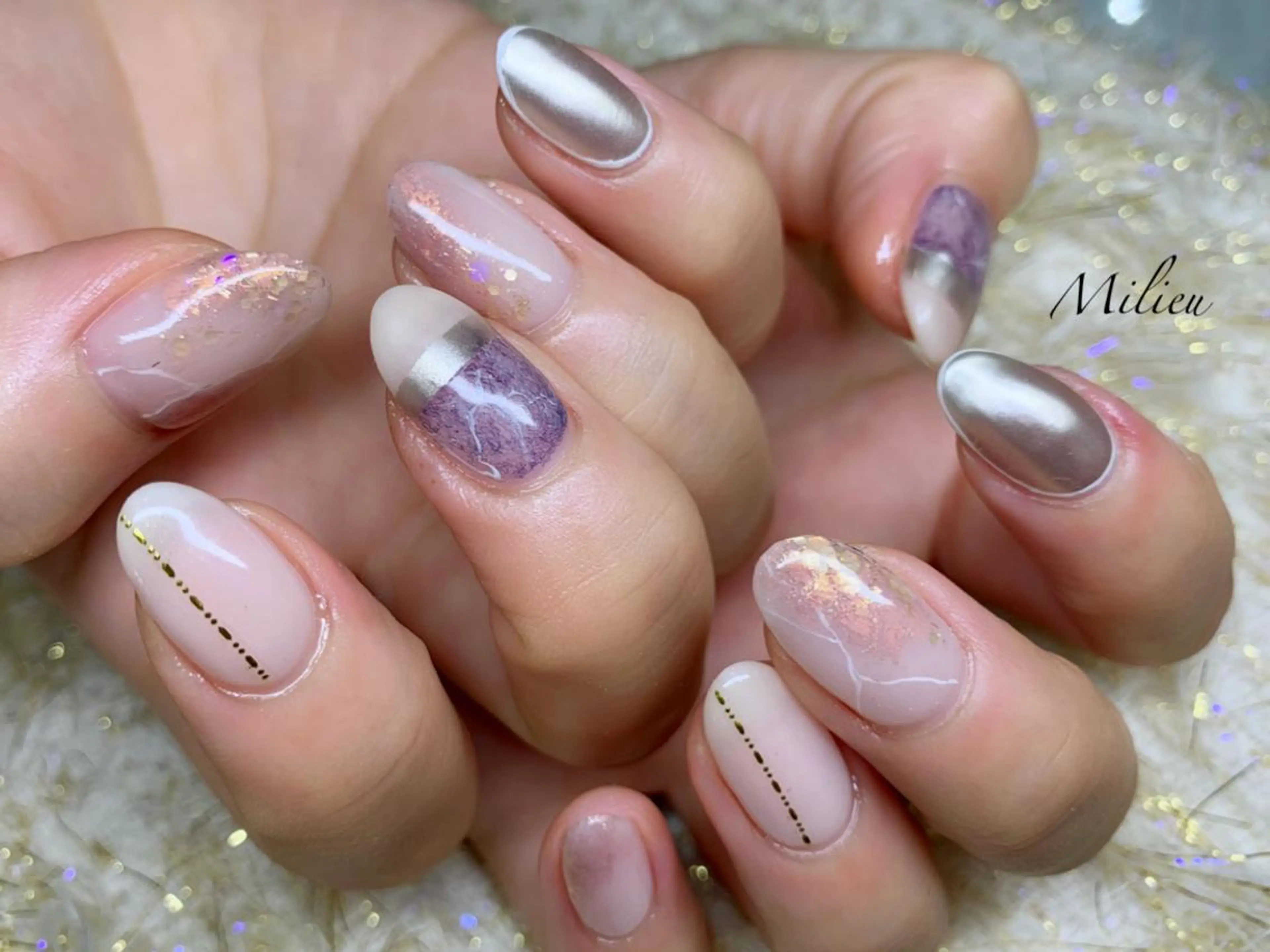 ネイル ハンドネイル 吉澤 圭のネイルデザイン