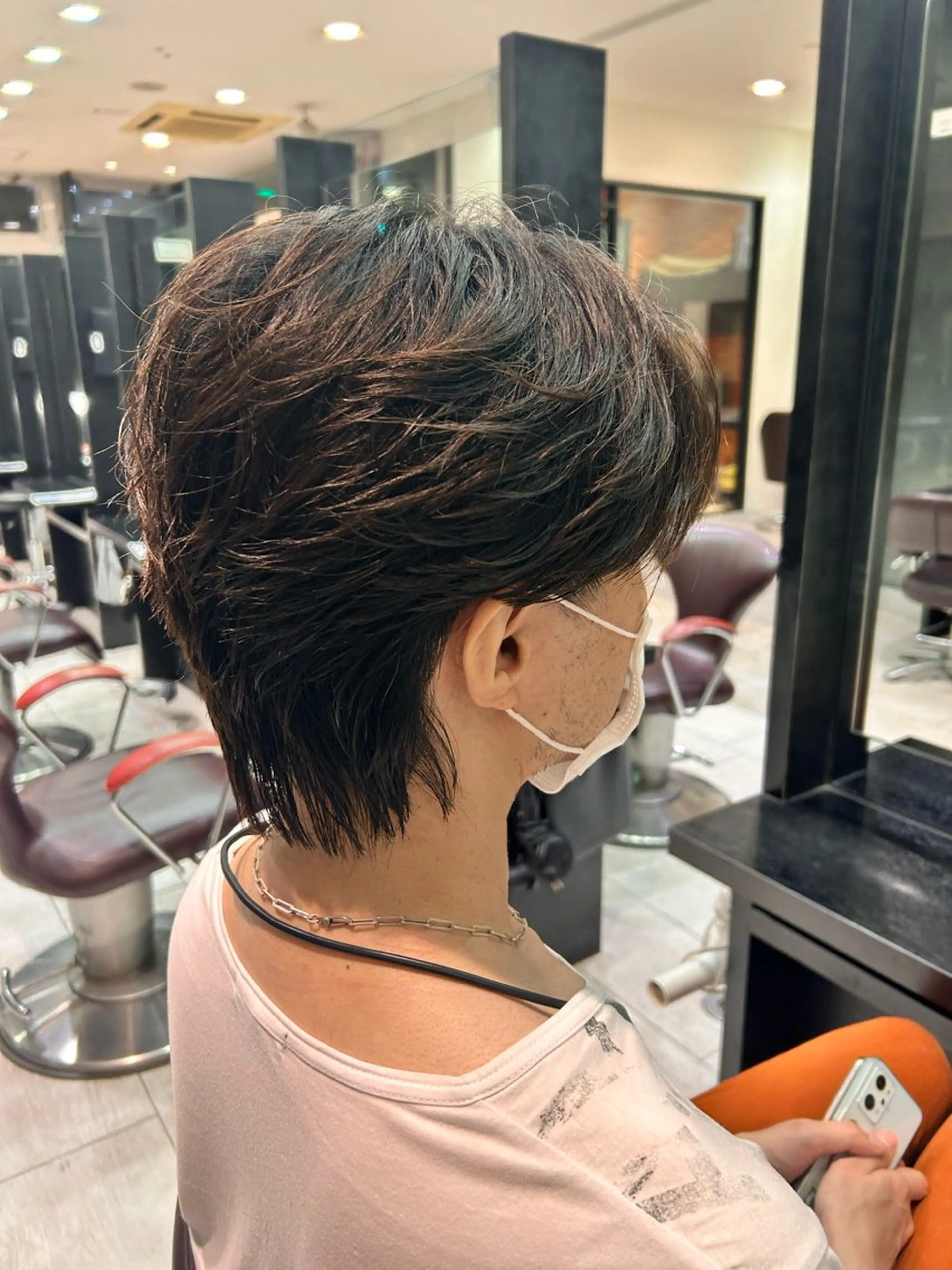 ショート メンズ ヘアセット EARTH大宮宮原店所属・🔥メンズ特化🔥 rikuのヘアスタイル