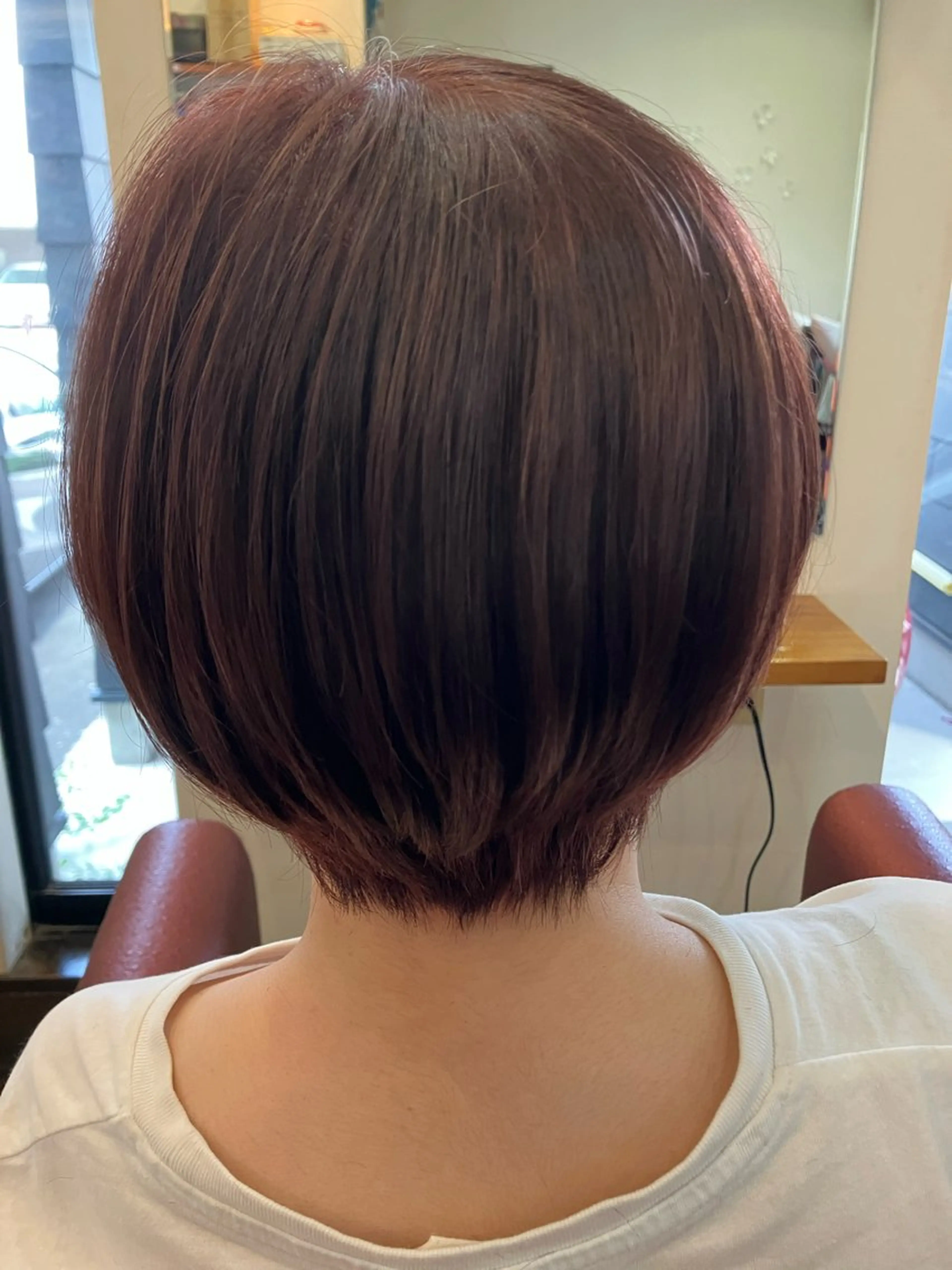 カット+低アルカリカラー(ブリーチなしワンカラー)+トリートメント+ヘッドスパ10分の写真