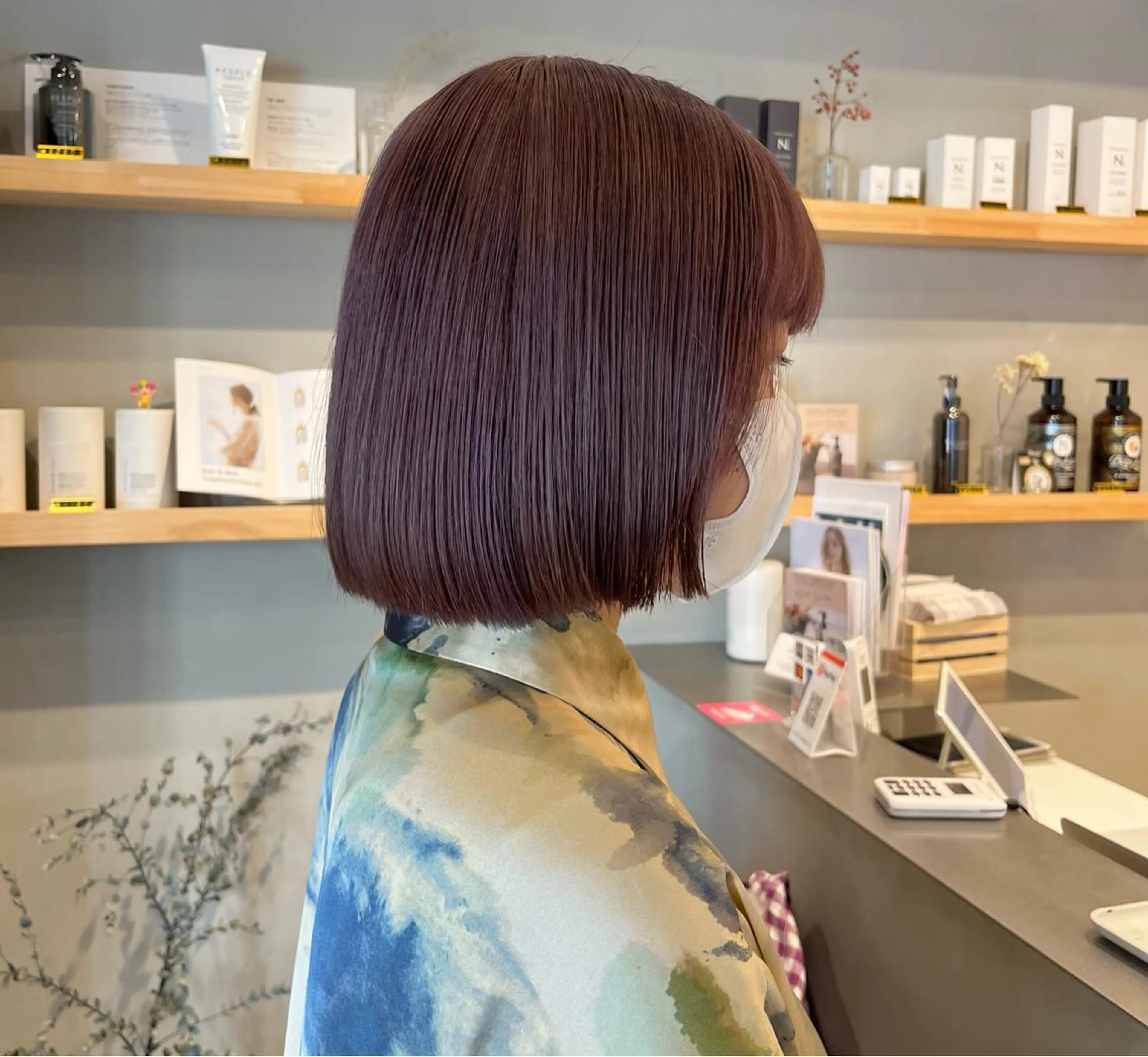 ショート ヘアカラー パーマ/ボブ 似合わせヘア/ショウのヘアスタイル