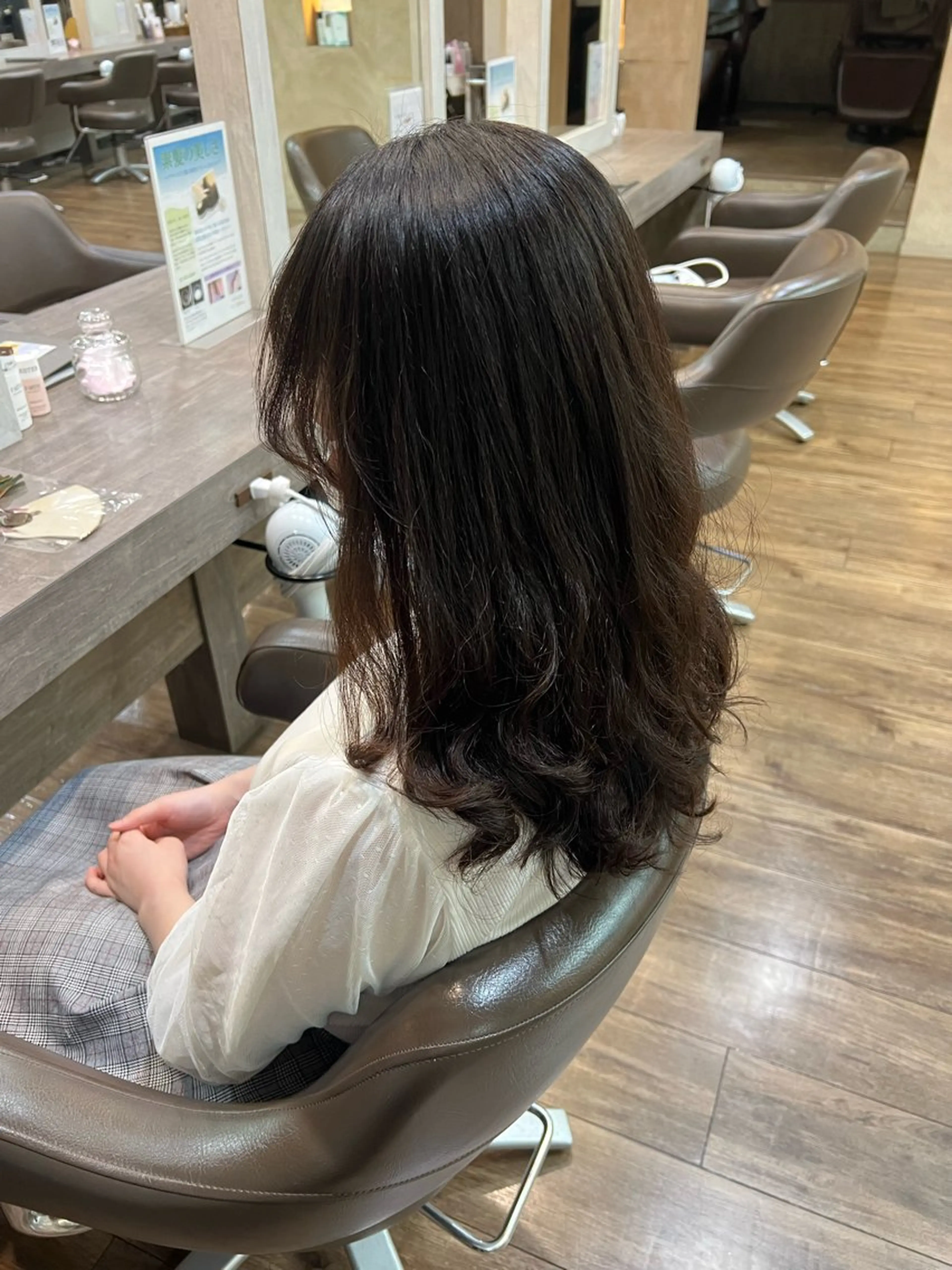 ロング パーマ パーマ 『fleur』斎藤 竜雅のヘアスタイル