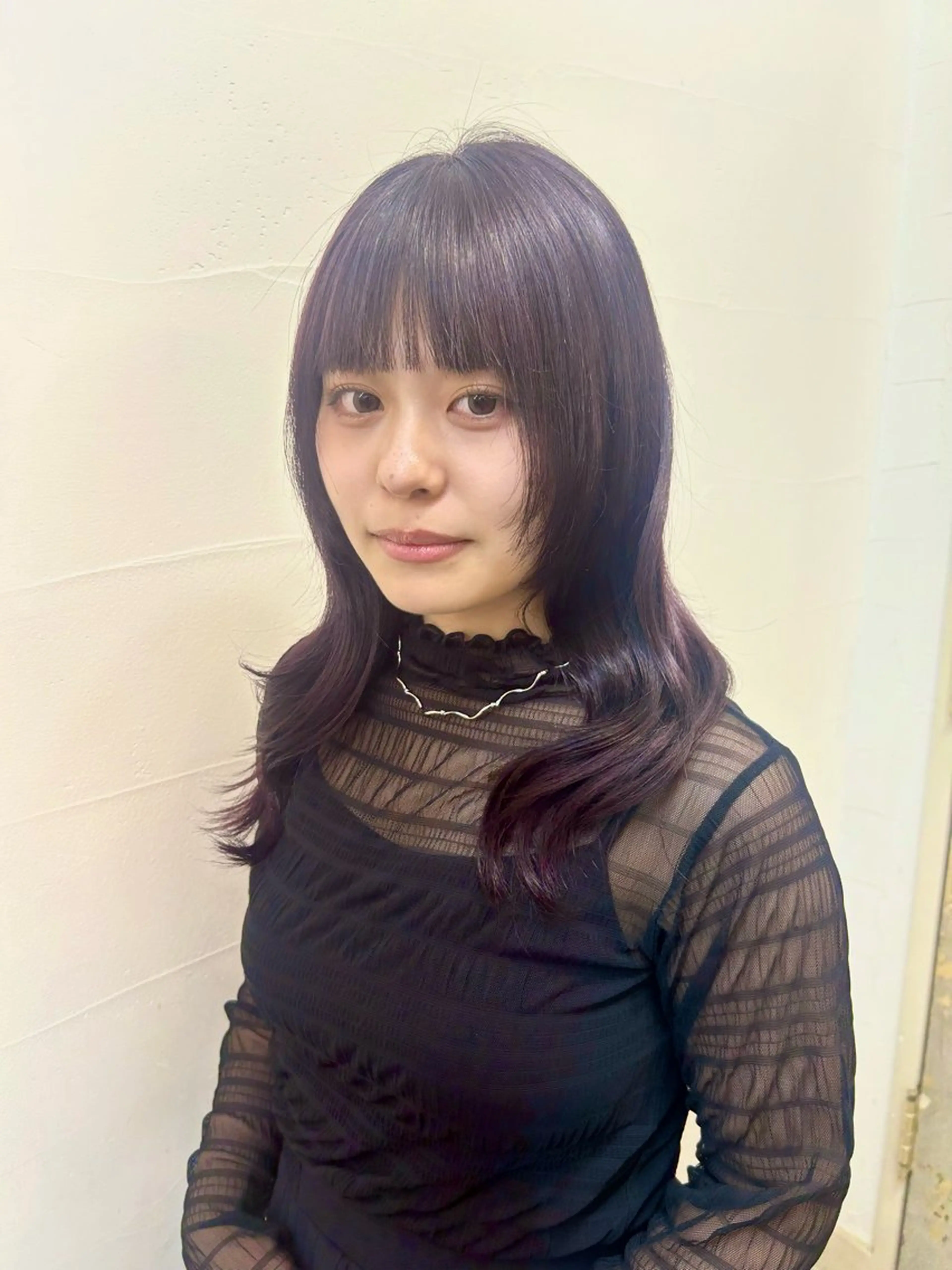 ロング カラー ヘアカラー トリートメント ショート￤ボブ￤顔周 りcut￤ナノコ🎀のヘアスタイル