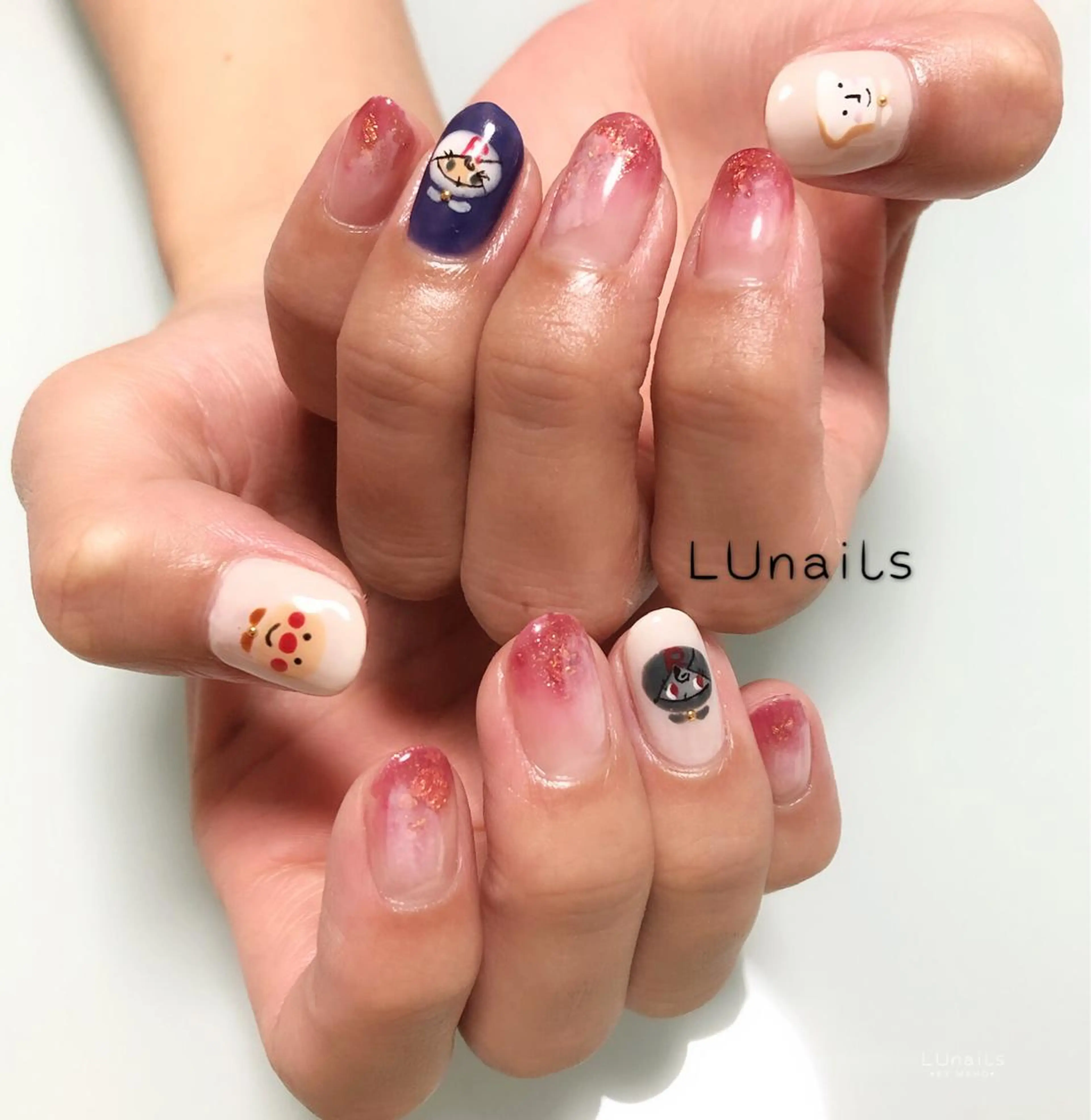 ネイル アートネイル LUnails MAHOのネイルデザイン