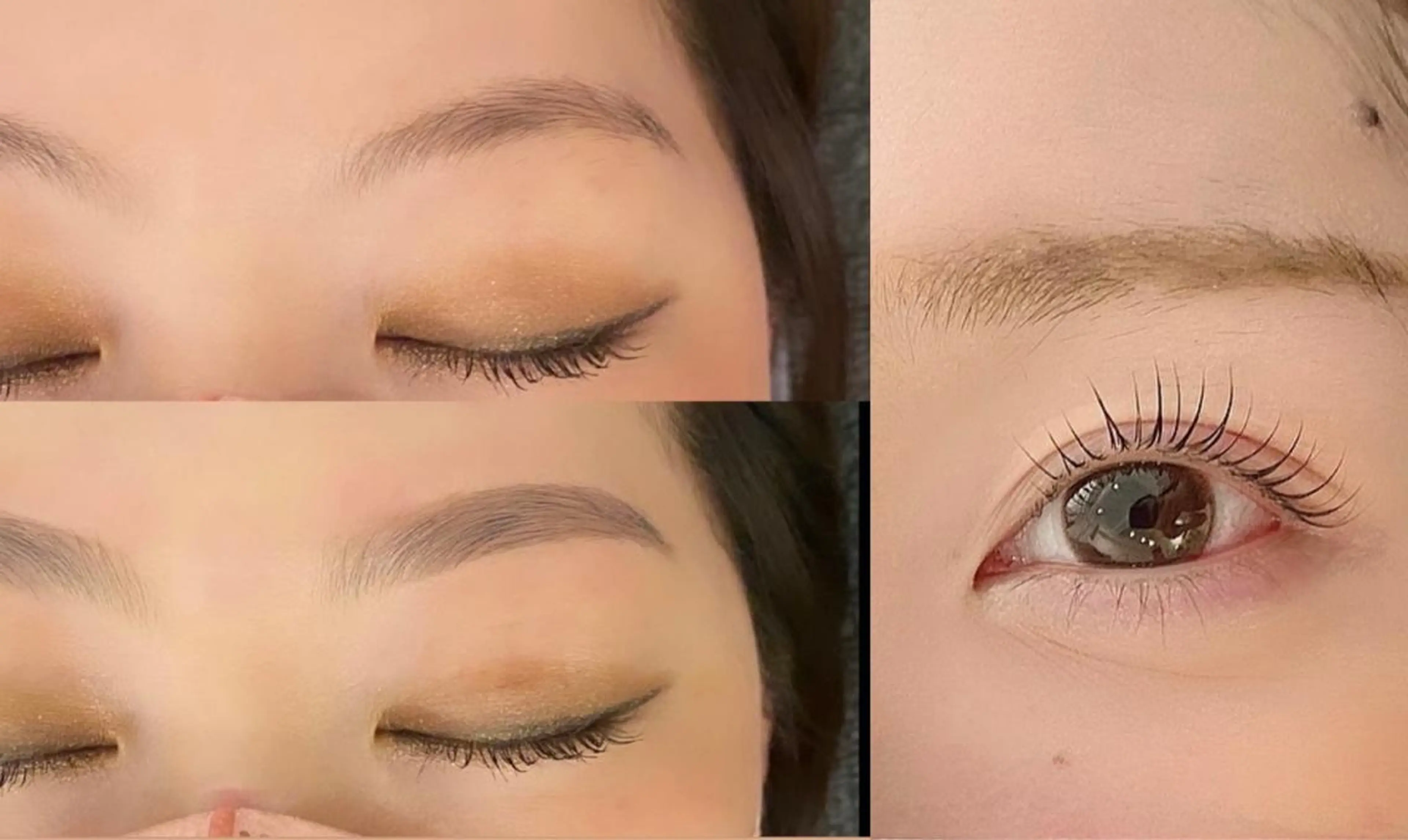 限定まつ毛パーマ＆ハリウッドブロウ（眉毛パーマ）wax脱毛込みの写真