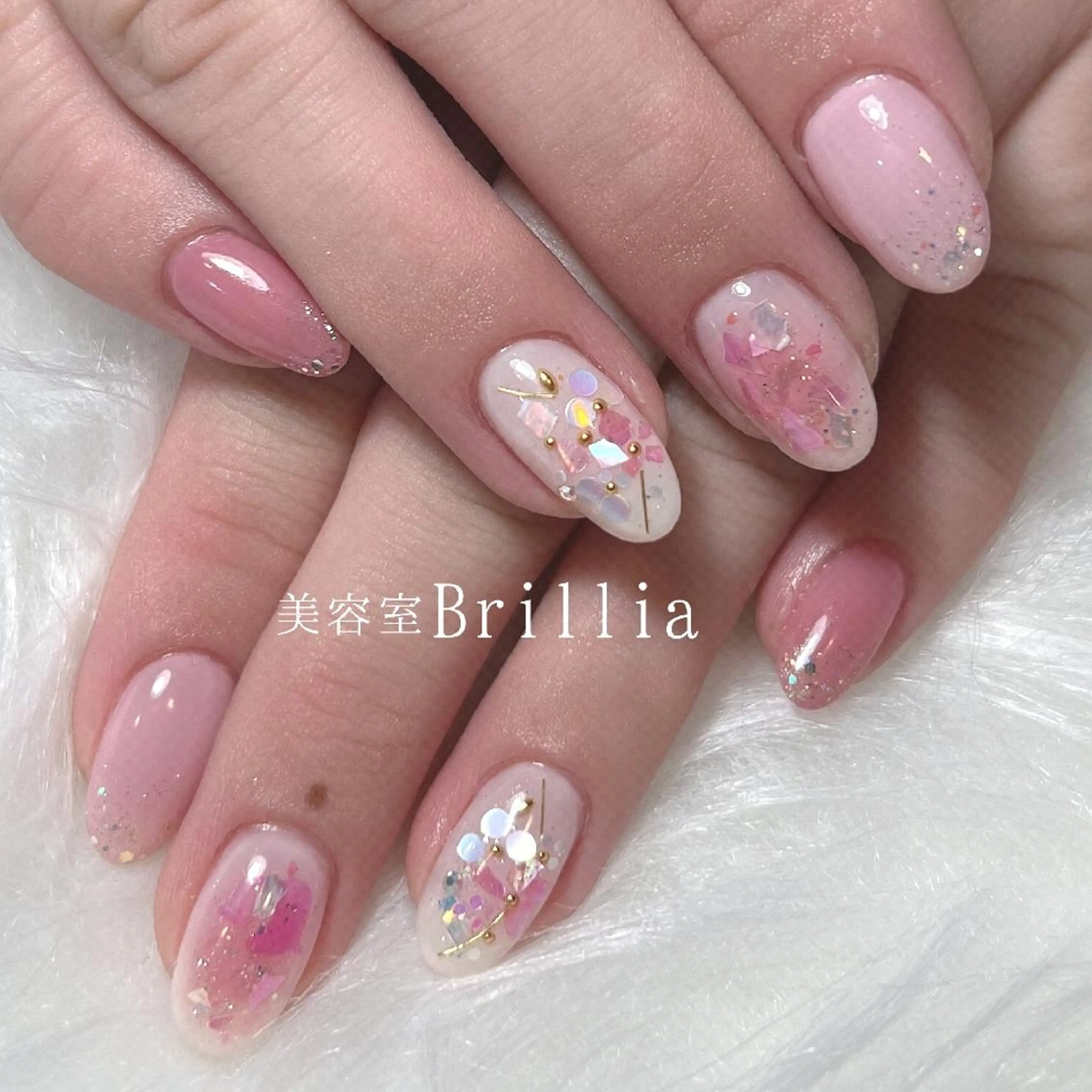 ネイル ハンドネイル 柴田 彩のネイルデザイン