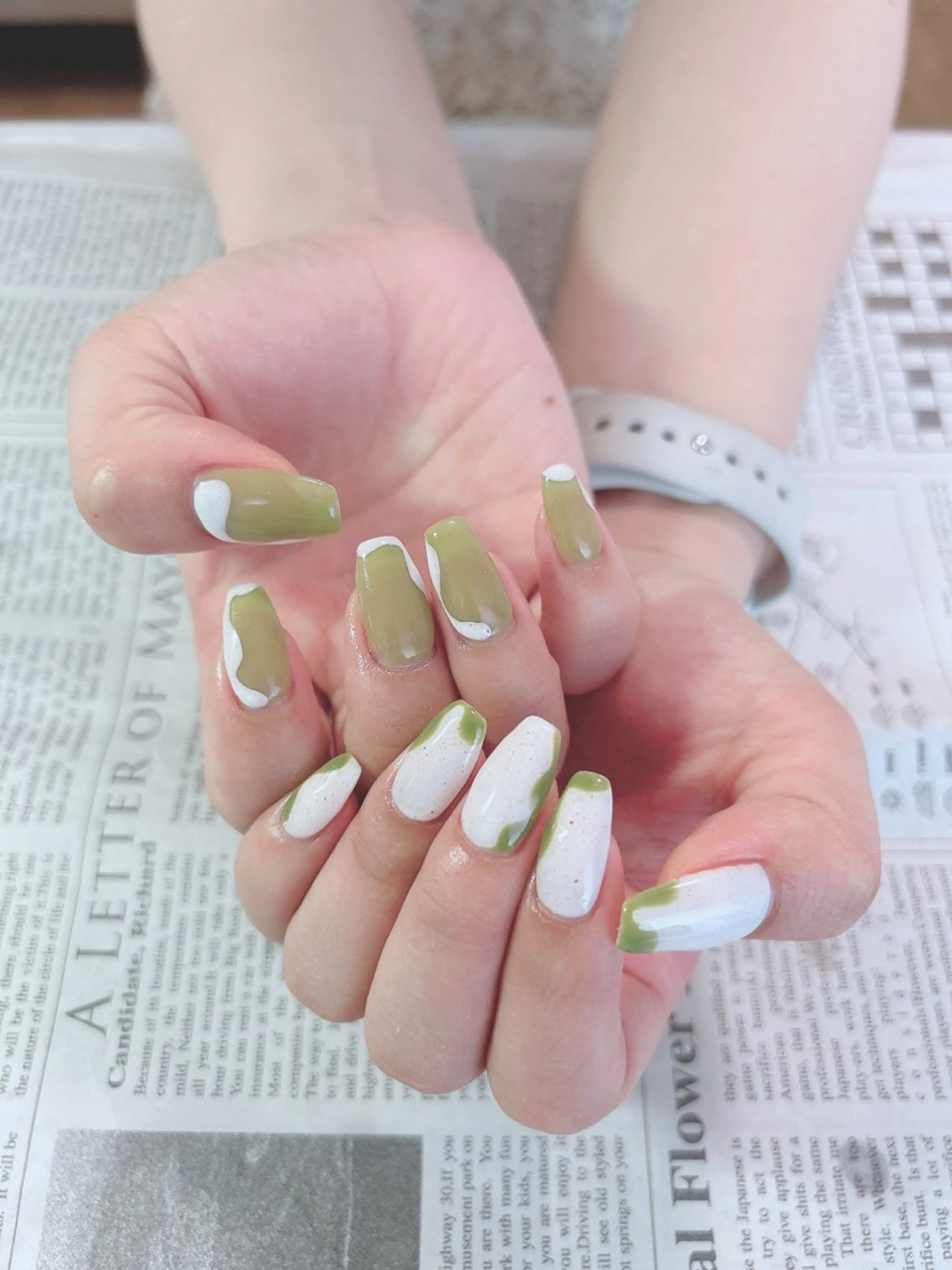 ネイル ハンドネイル ハンドケア 森山 舞のネイルデザイン