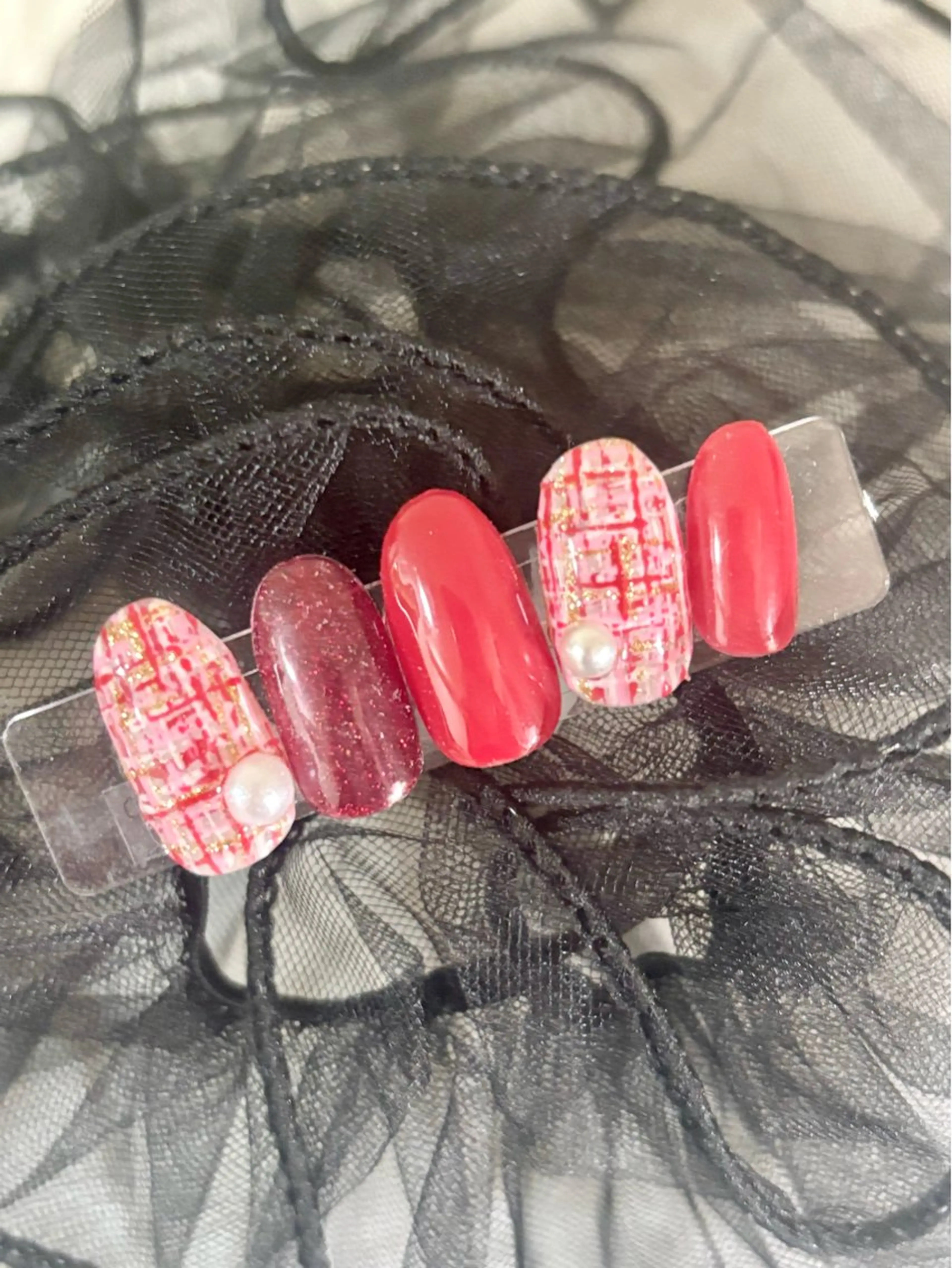 ネイル ゆうちゃんカット専門店所属・ゆうちゃんネイル フィルイン対応のネイルデザイン