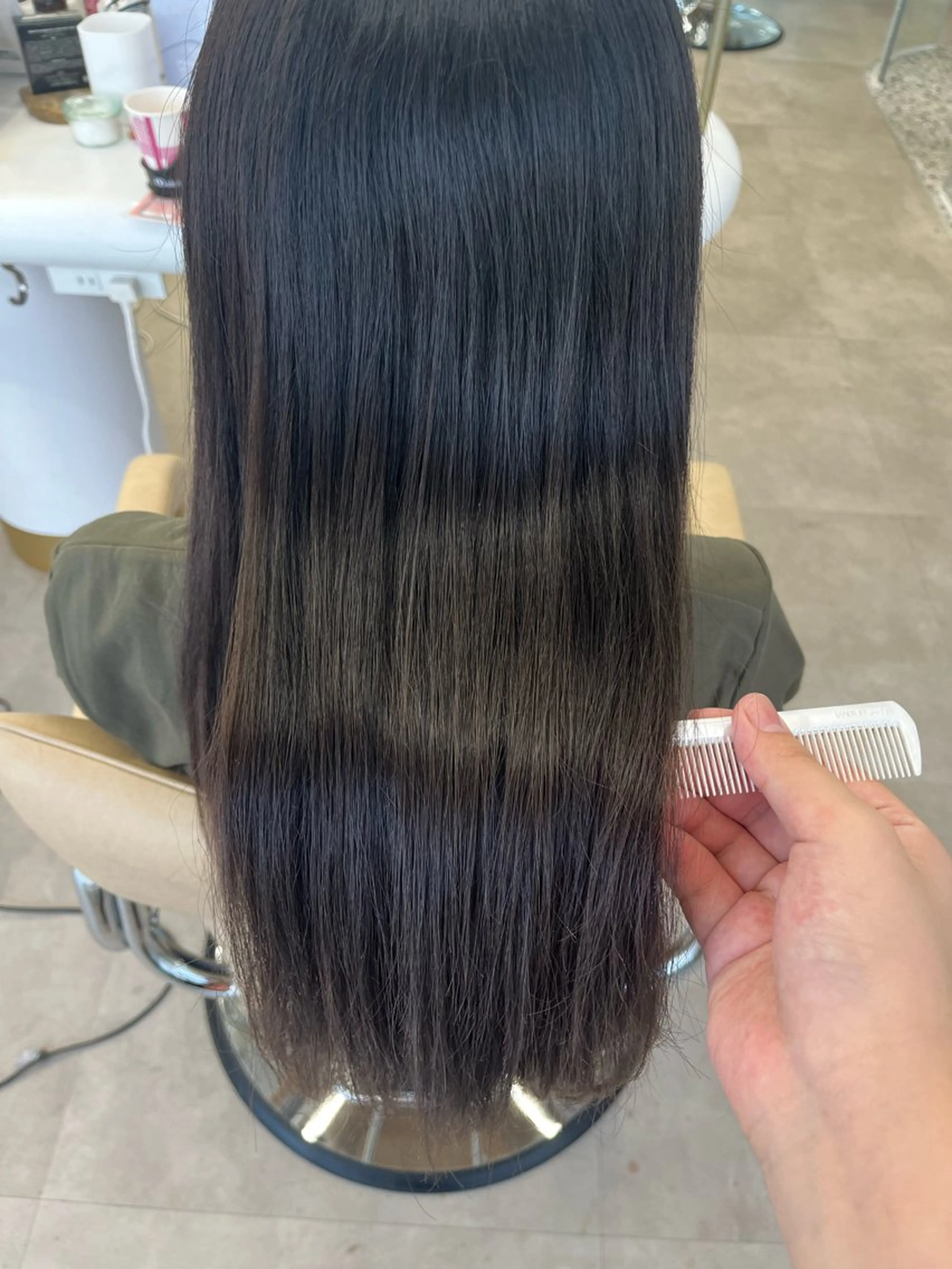 ロング 暖色/ミルクティ/ 艶髪⭐️honokaのヘアスタイル