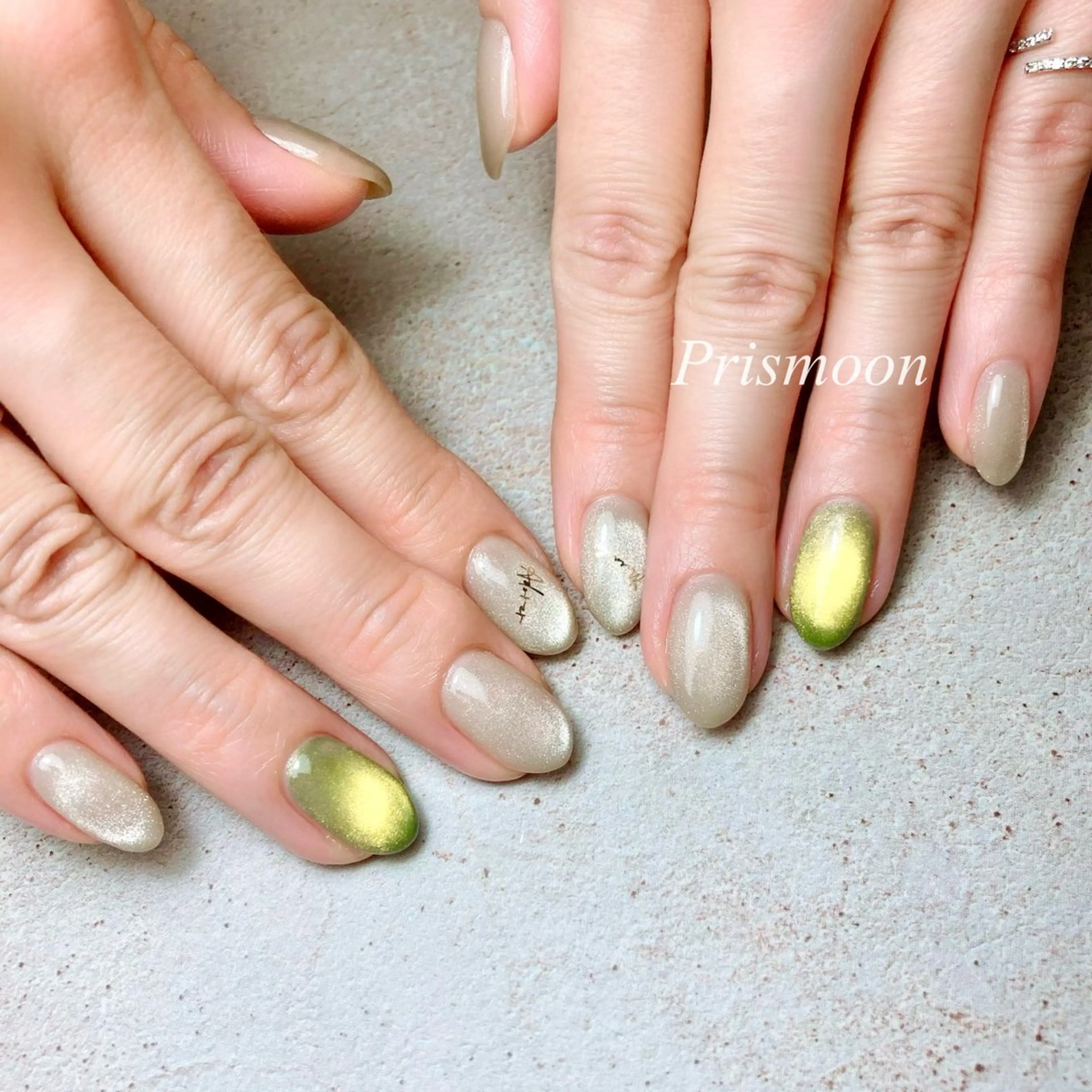 ネイル マグネットネイル ハンドネイル Prismoon  Nail所属・Prismoon Nailのネイルデザイン