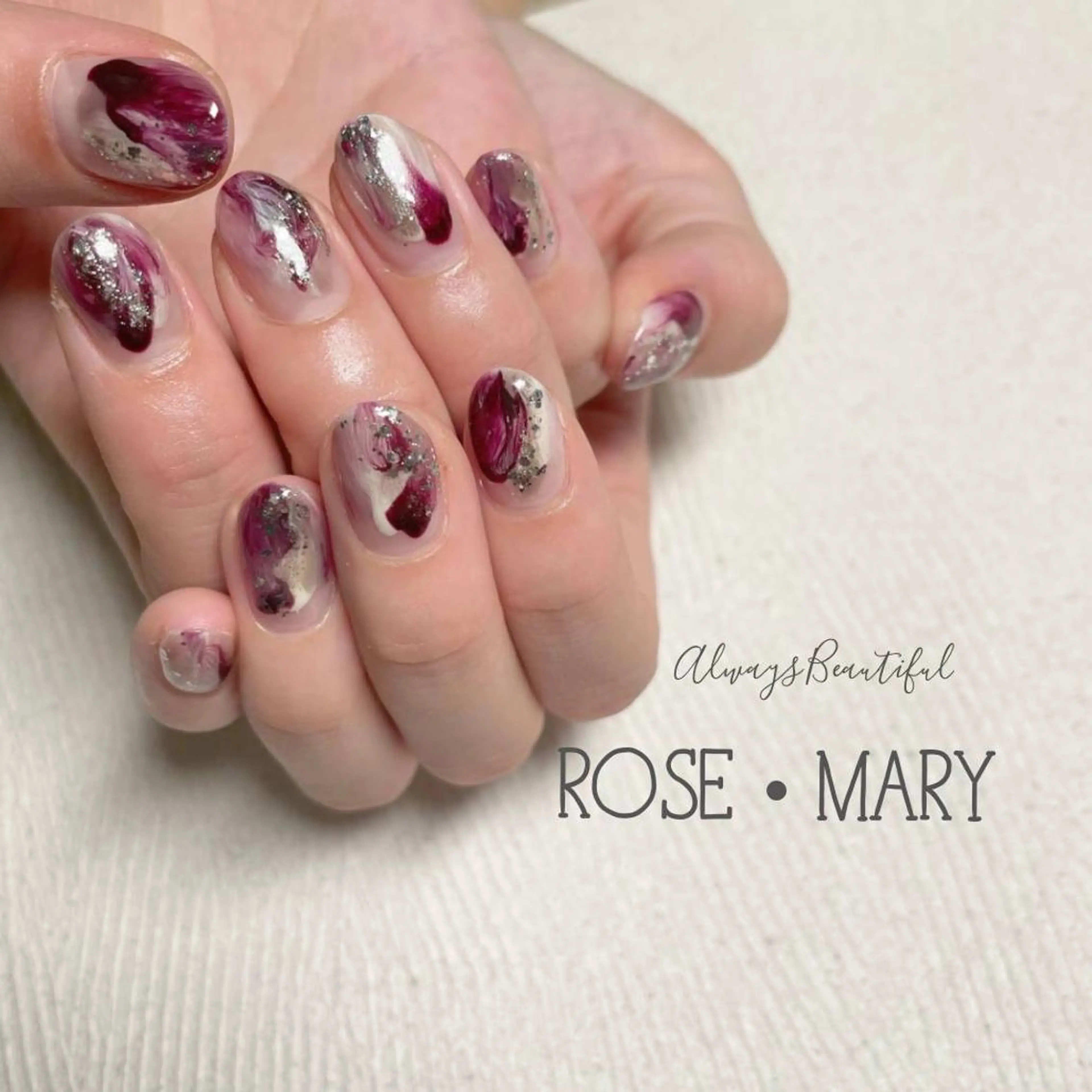 ネイル ハンドネイル ROSE・MARY 木村のネイルデザイン