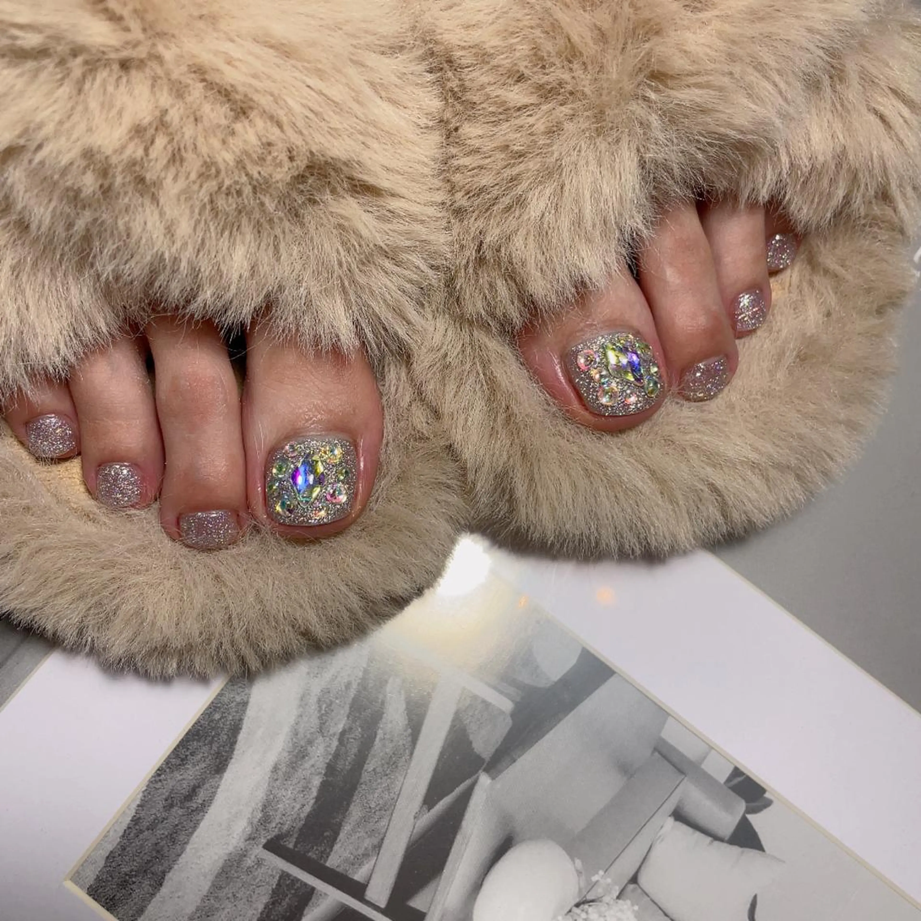 ネイル フットネイル 南野 由希のネイルデザイン