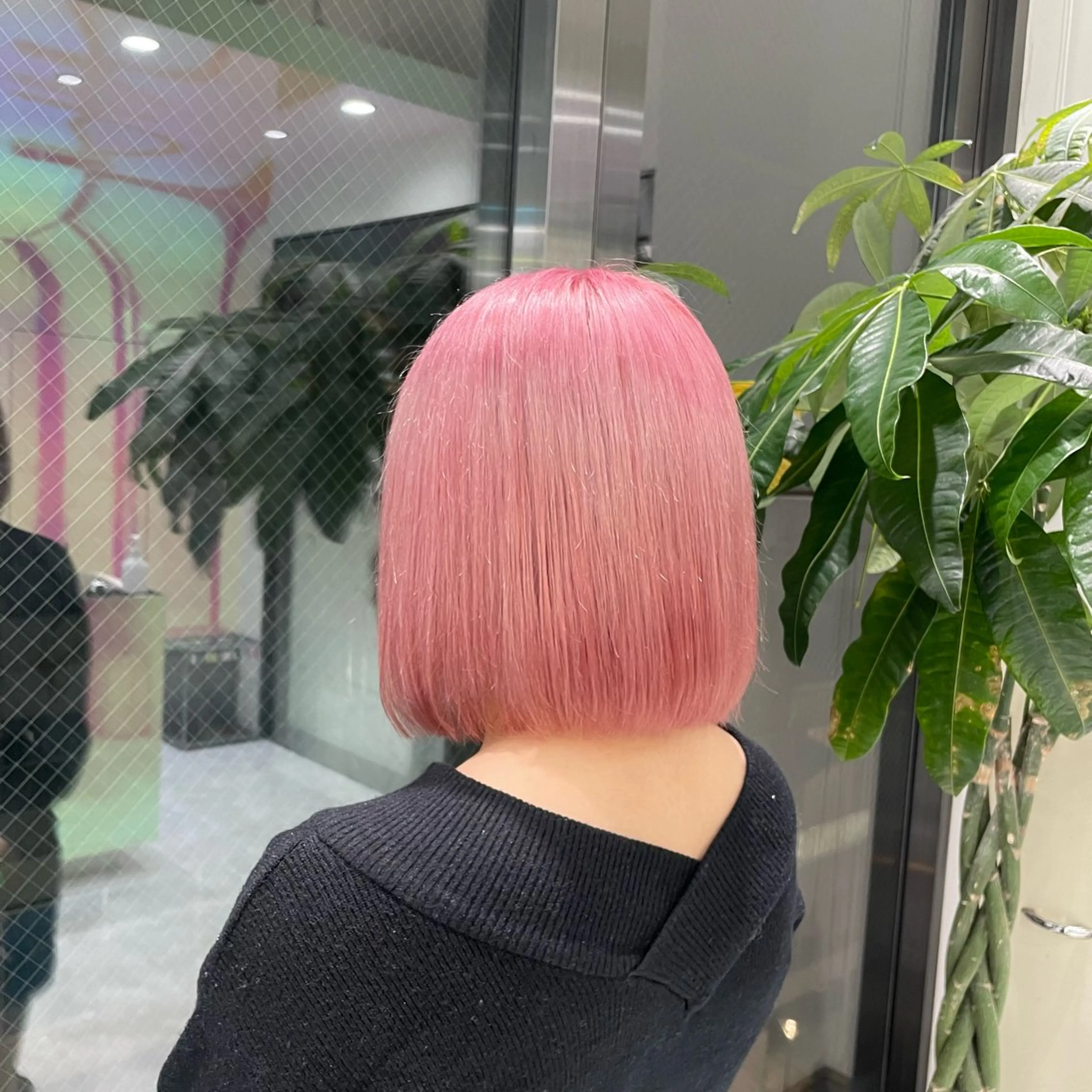 ミディアム カラー ピンクカラー カット ヘアカラー トリートメント ヘッドスパ ヘアセット ♡ブリーチカラー♡ Mirioのヘアスタイル
