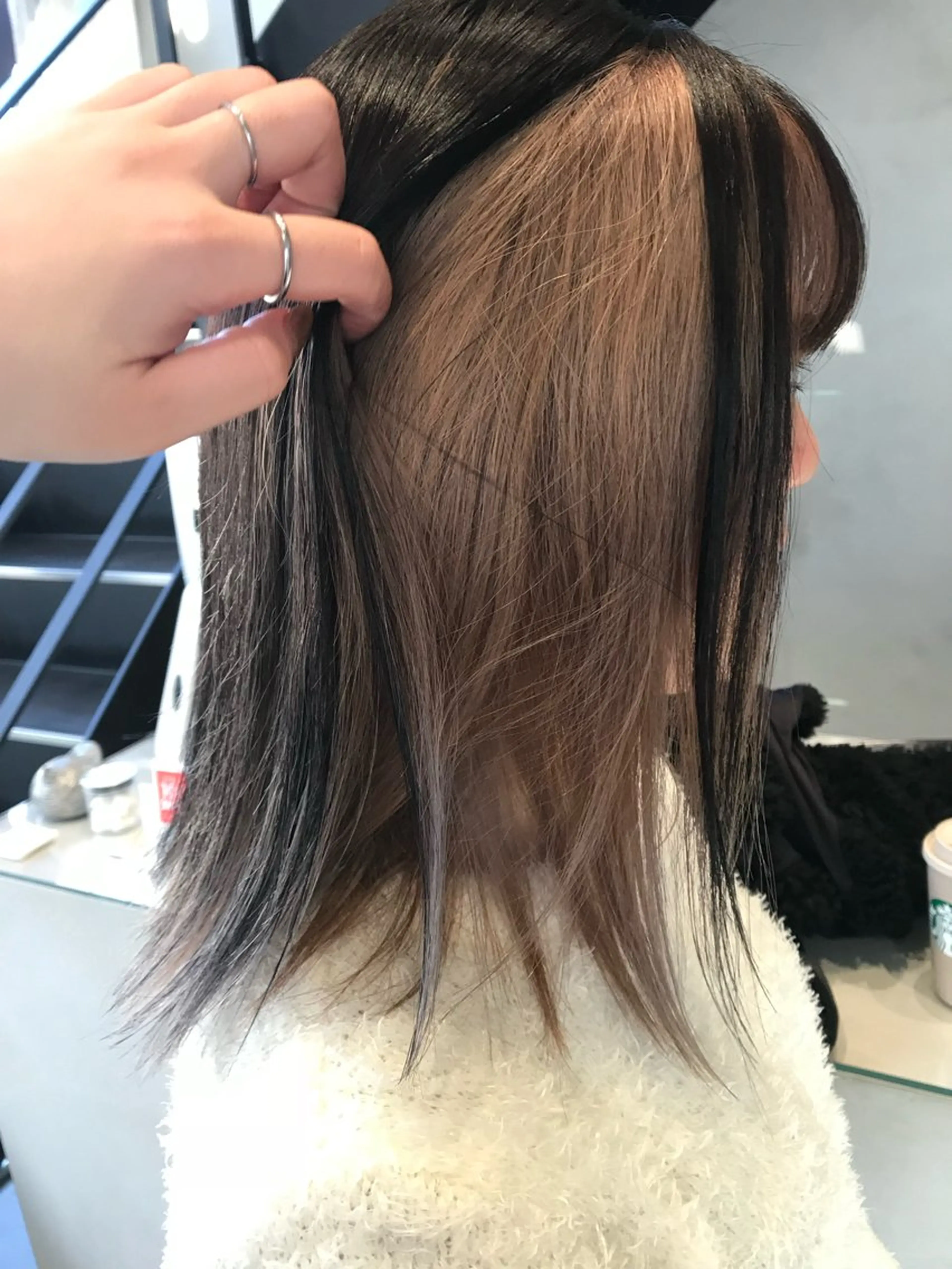 カラー ヘアカラー hina KEEDAのヘアスタイル