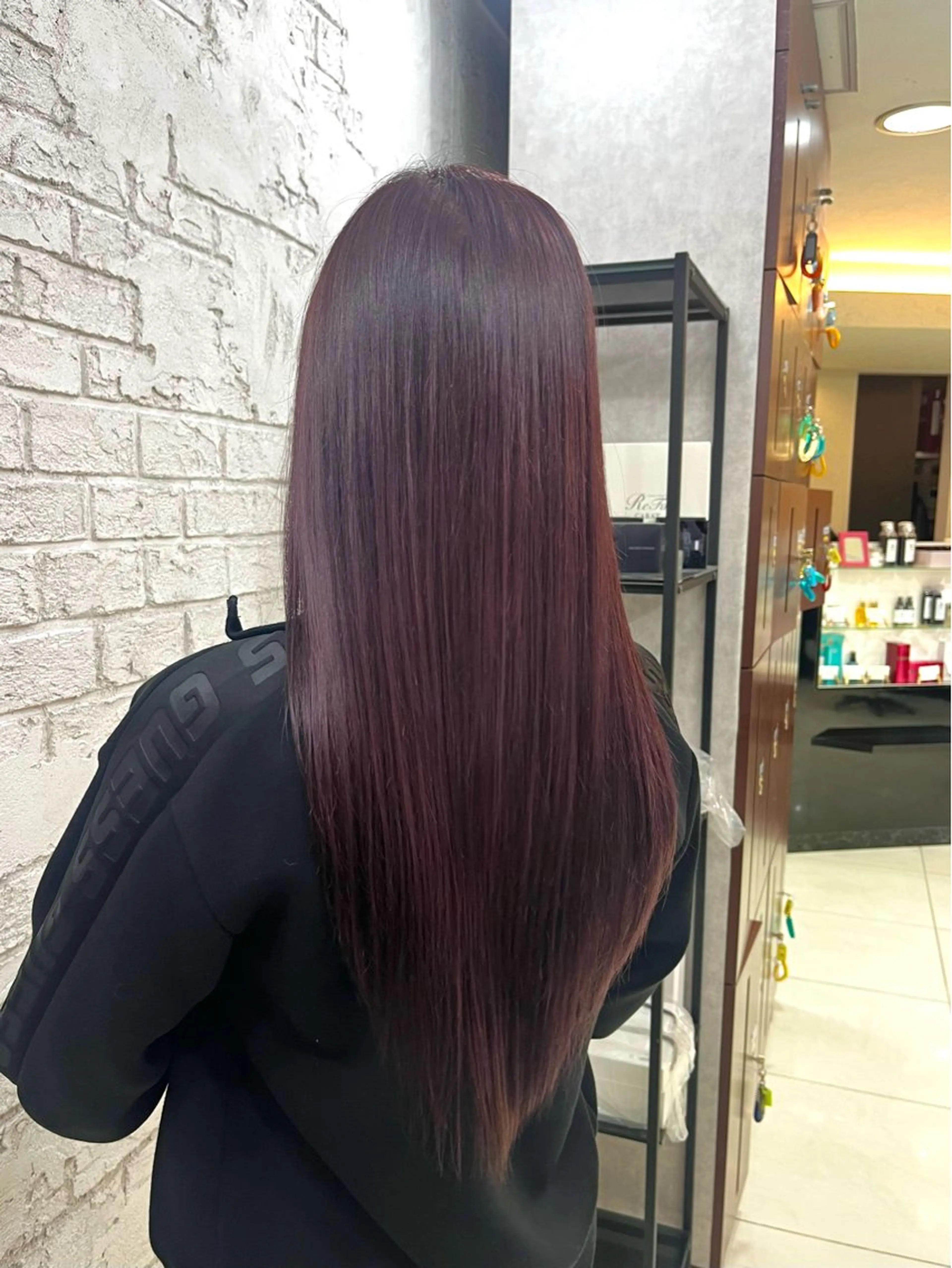 ロング ヘアカラー トリートメント 艶髪ブリーチカラー 💗manaka💗のヘアスタイル