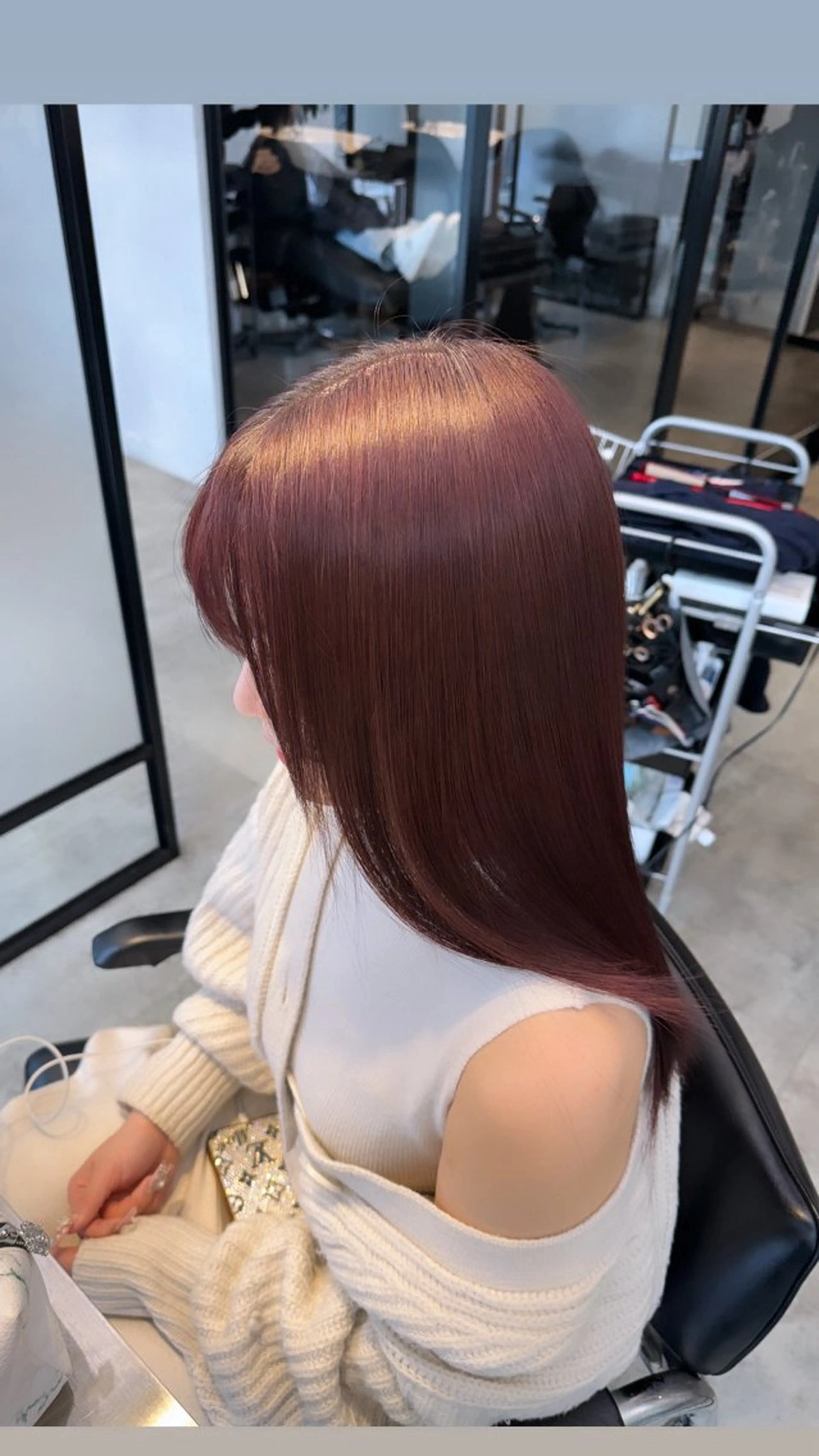 ロング カラー 髪質改善 トリートメント ヘアセット 髪質改善/艶髪 🫧佐藤景流🫧のヘアスタイル