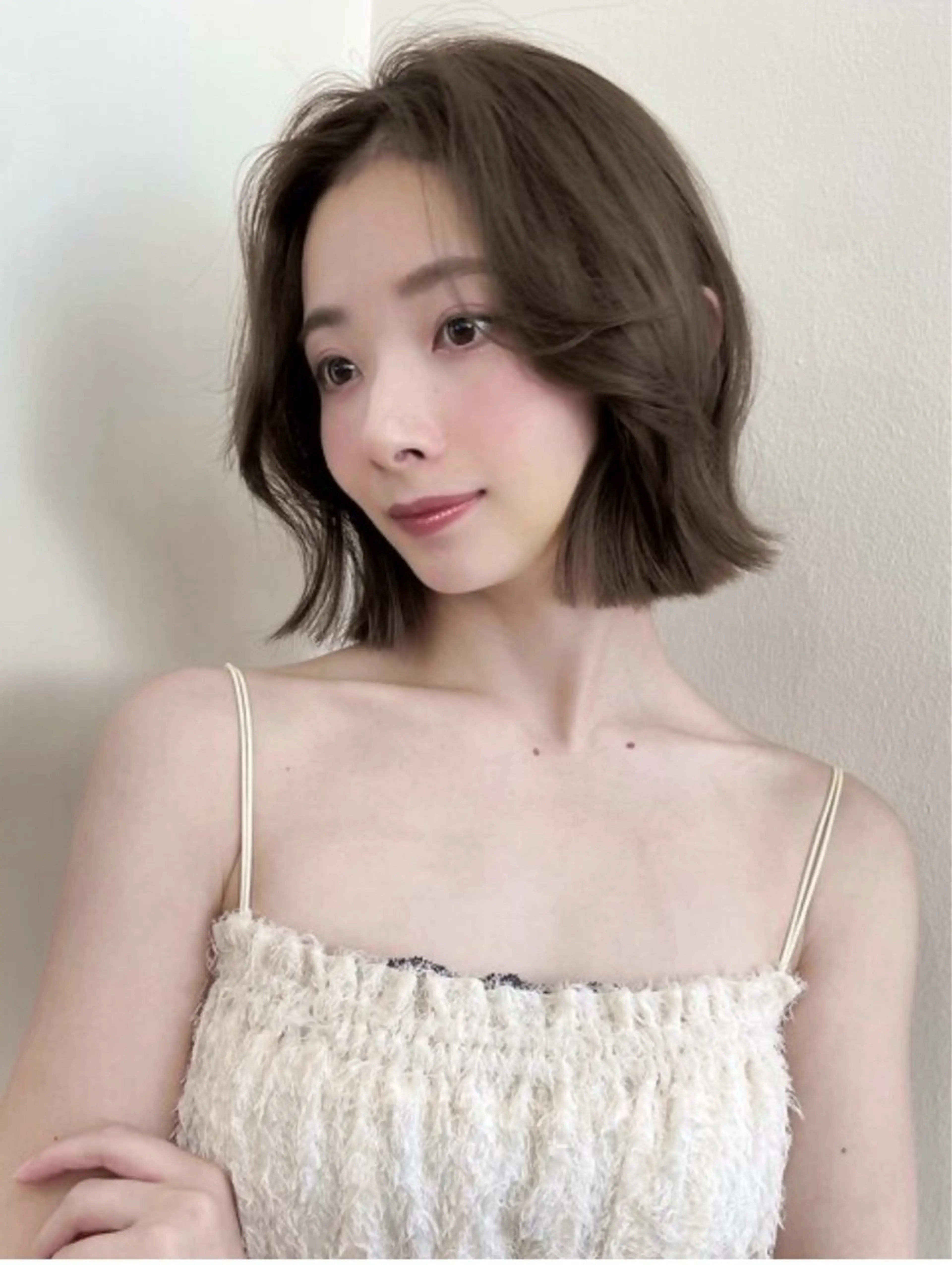 ミディアム Côte所属・レイヤー/ボブカット ゆい/Côte表参道のヘアスタイル