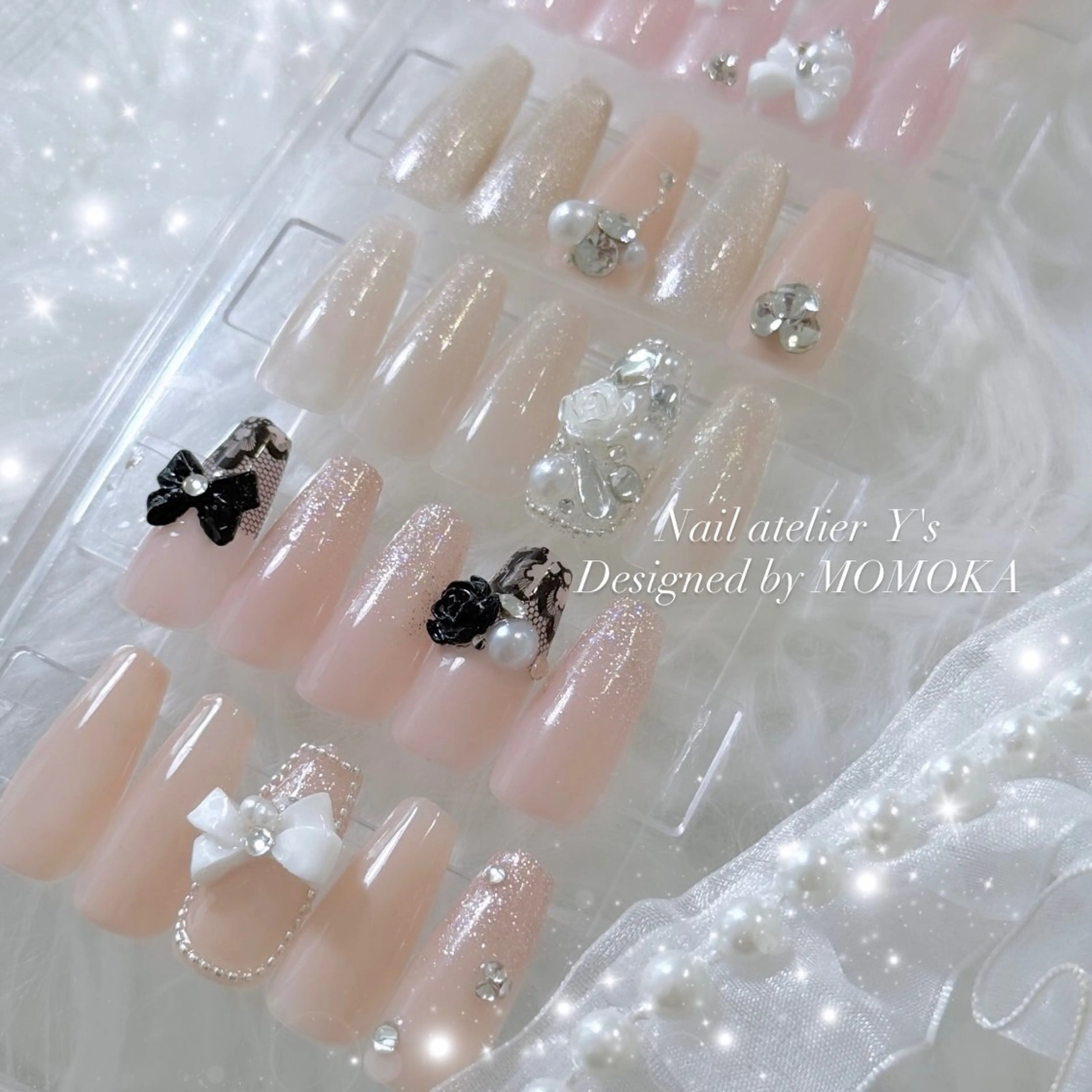 オフなし×チップアプレ長さ出し＋定額シンプルアートコース(オフがない方はこちらを選択してください！)の写真