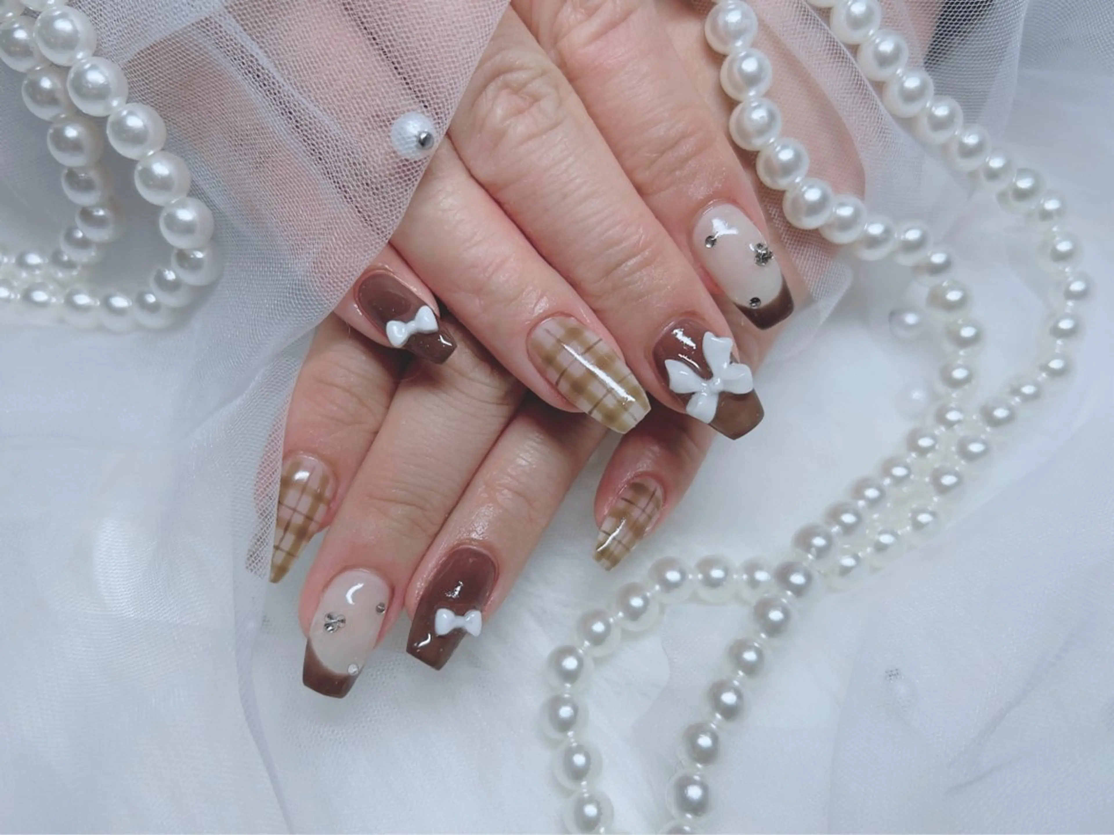 ネイル ハンドネイル aba nail所属・aba naii chinatsuのネイルデザイン