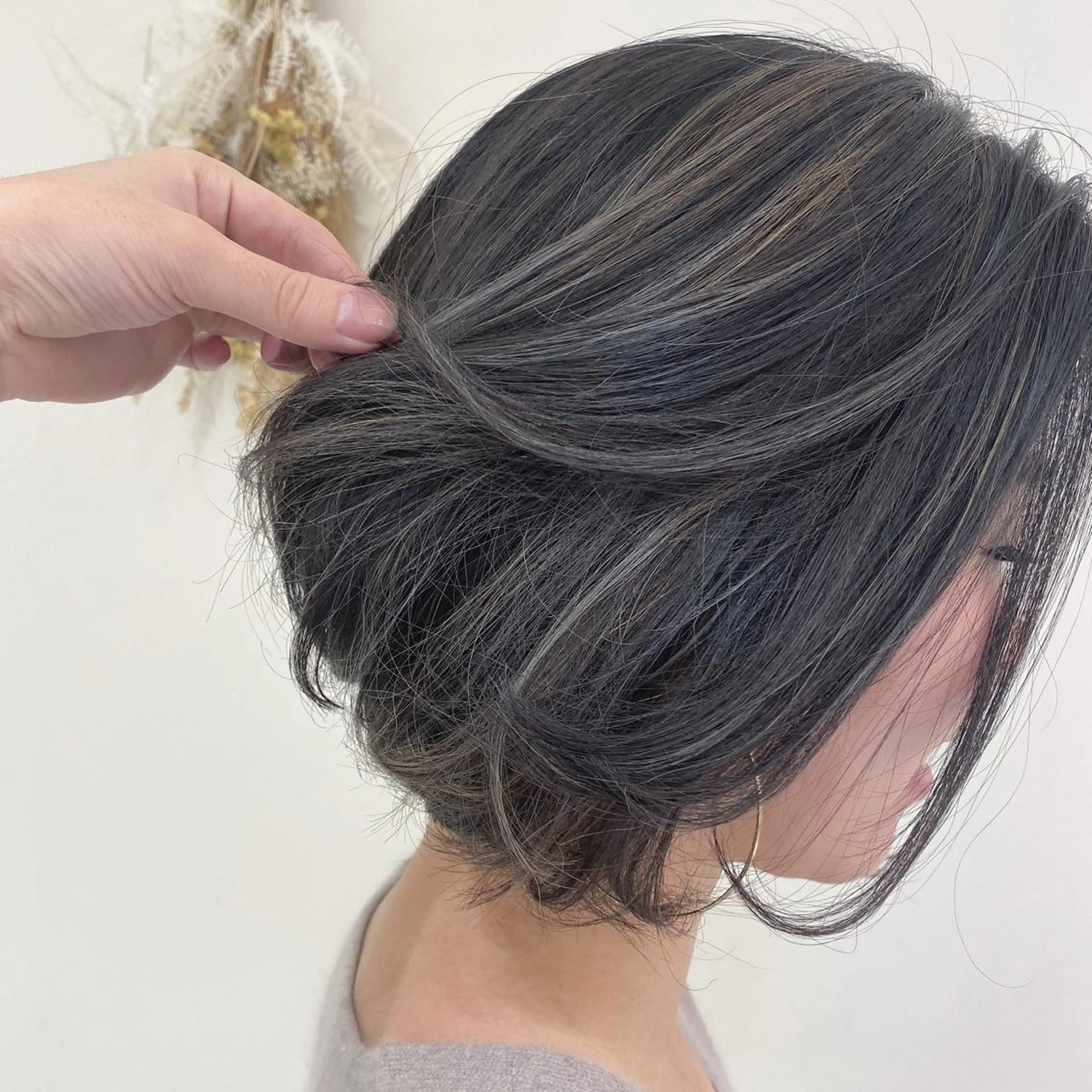 ミディアム カット ヘアカラー marju銀座 マージュギンザのヘアスタイル