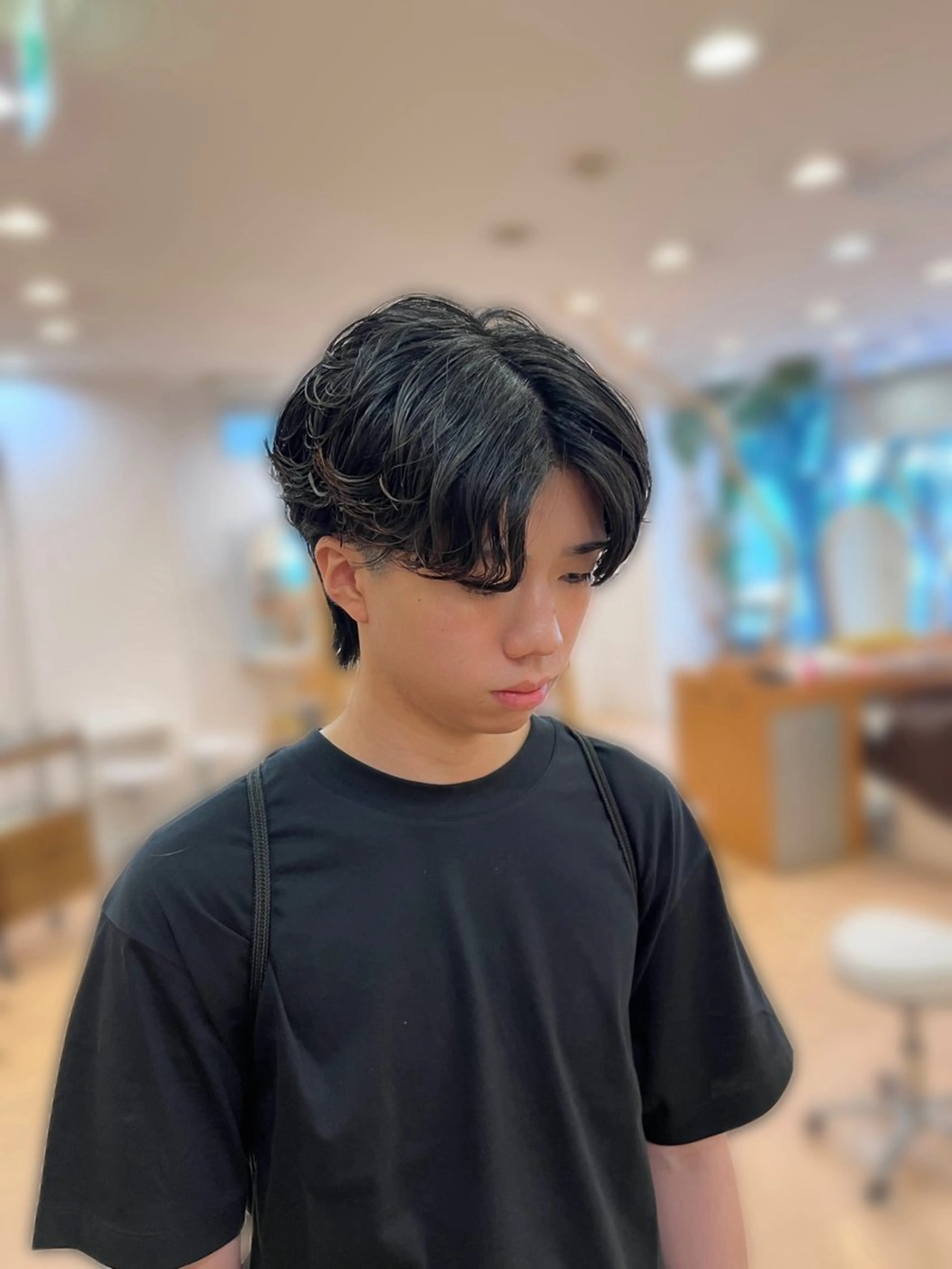 パーマ メンズ カルマパーマ メンズパーマ カット パーマ 💠つたふうか/ 韓国/メンズヘア💠のヘアスタイル