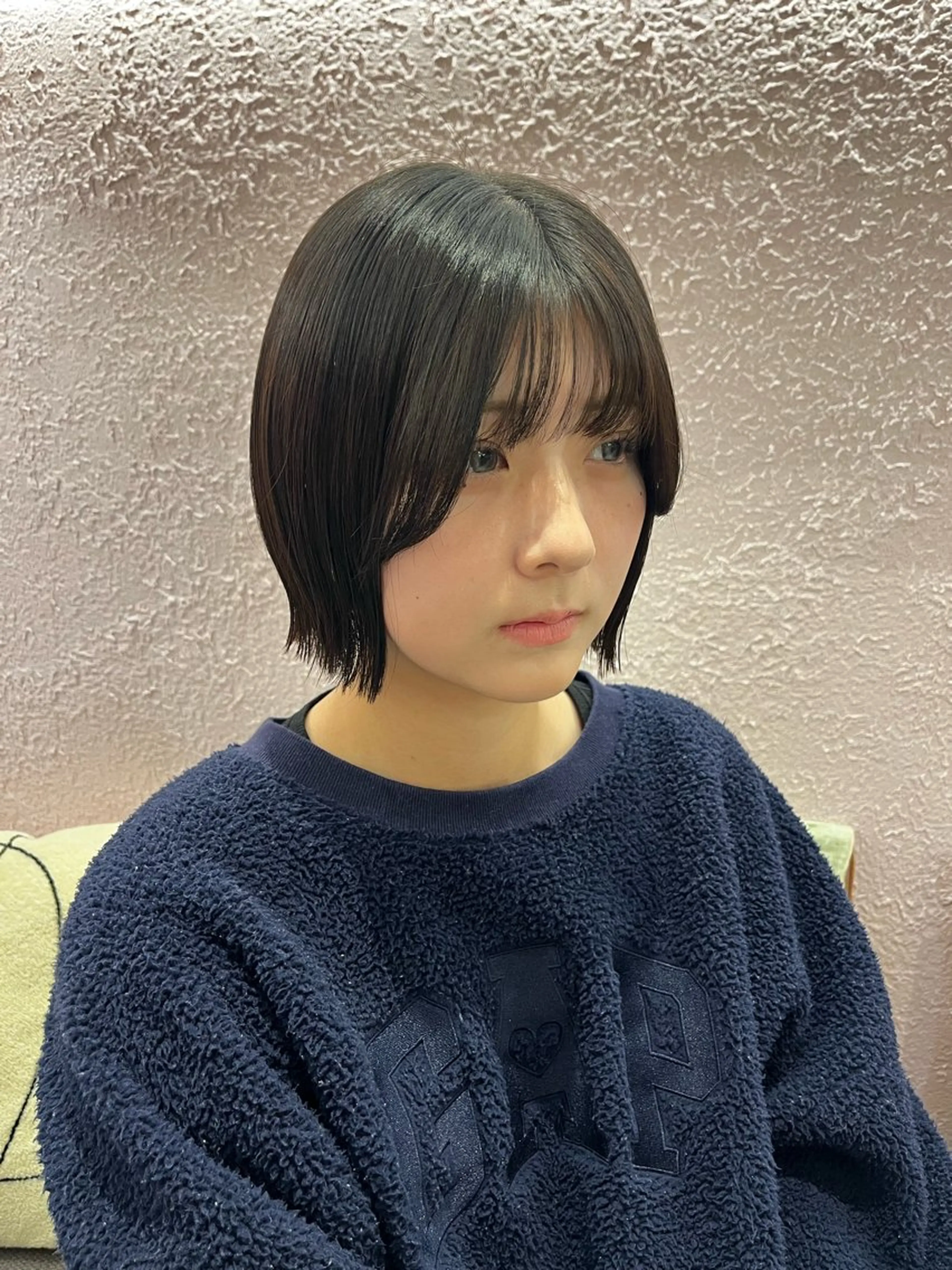 ショート ボブ merc.🐑🤍 山口夏希のヘアスタイル