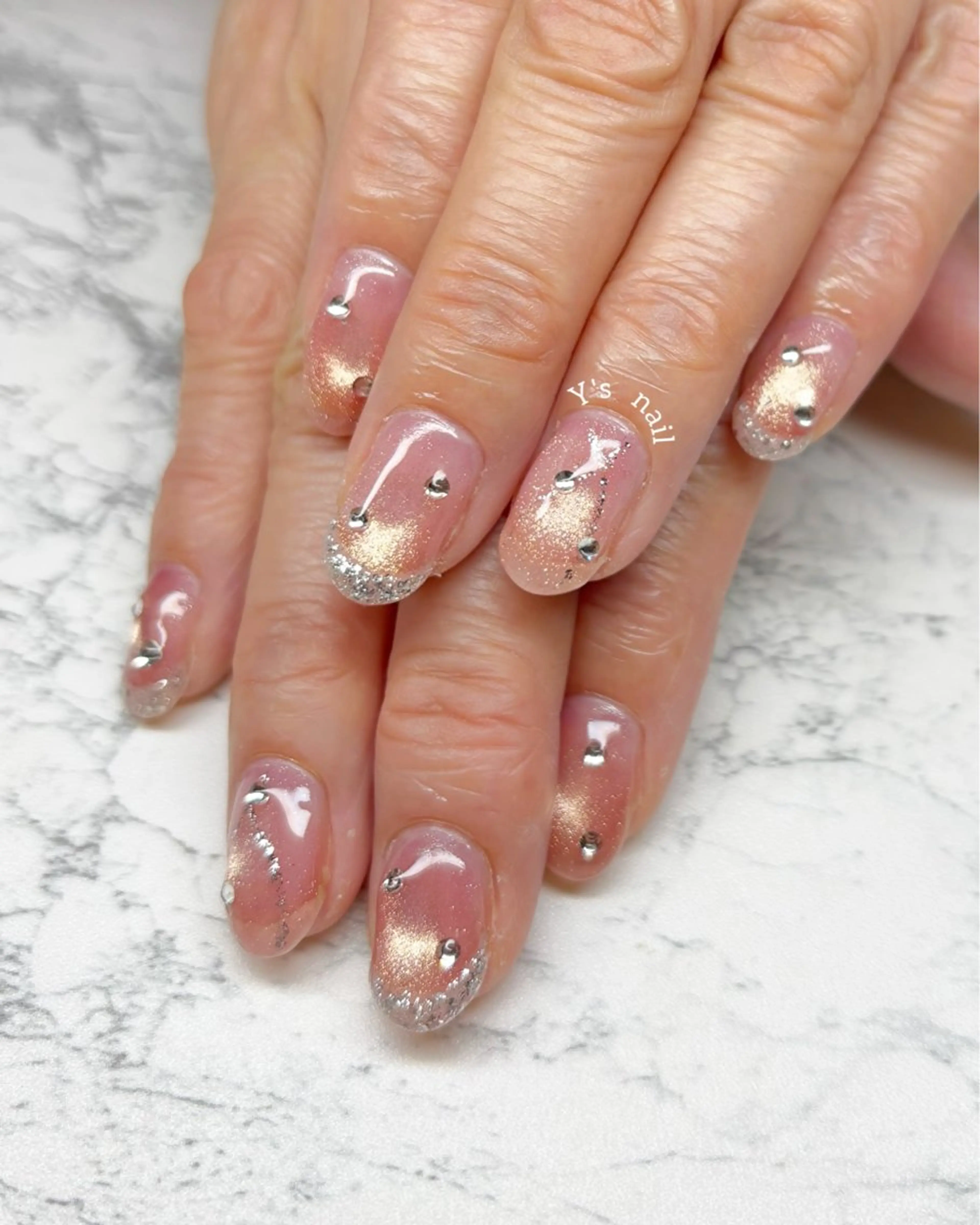 ネイル 韓国ネイル ハンドネイル 手書きが得意🖌️ Y’s  nailのネイルデザイン