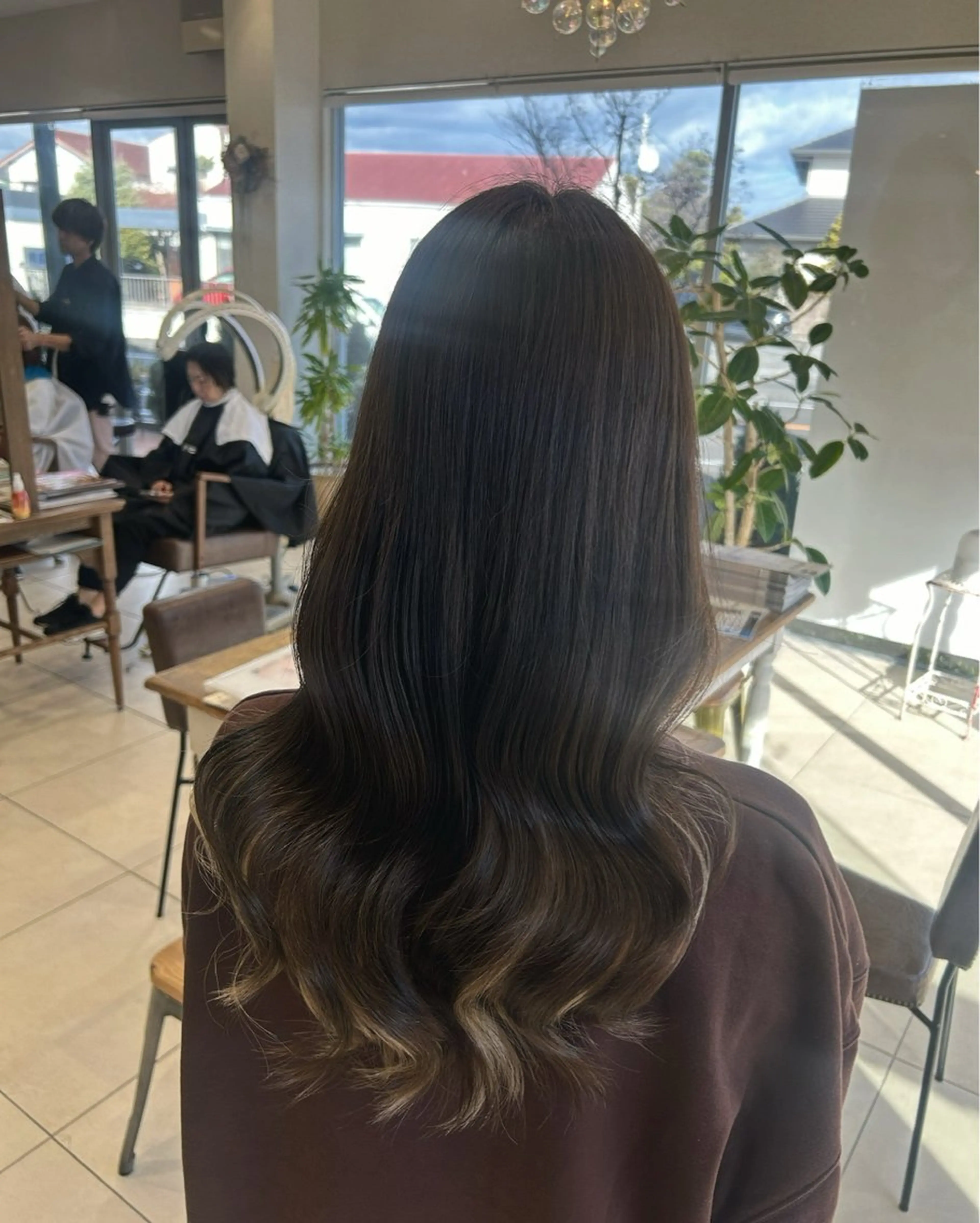 ロング ロング ヘッドスパ 竹内 帆希のヘアスタイル