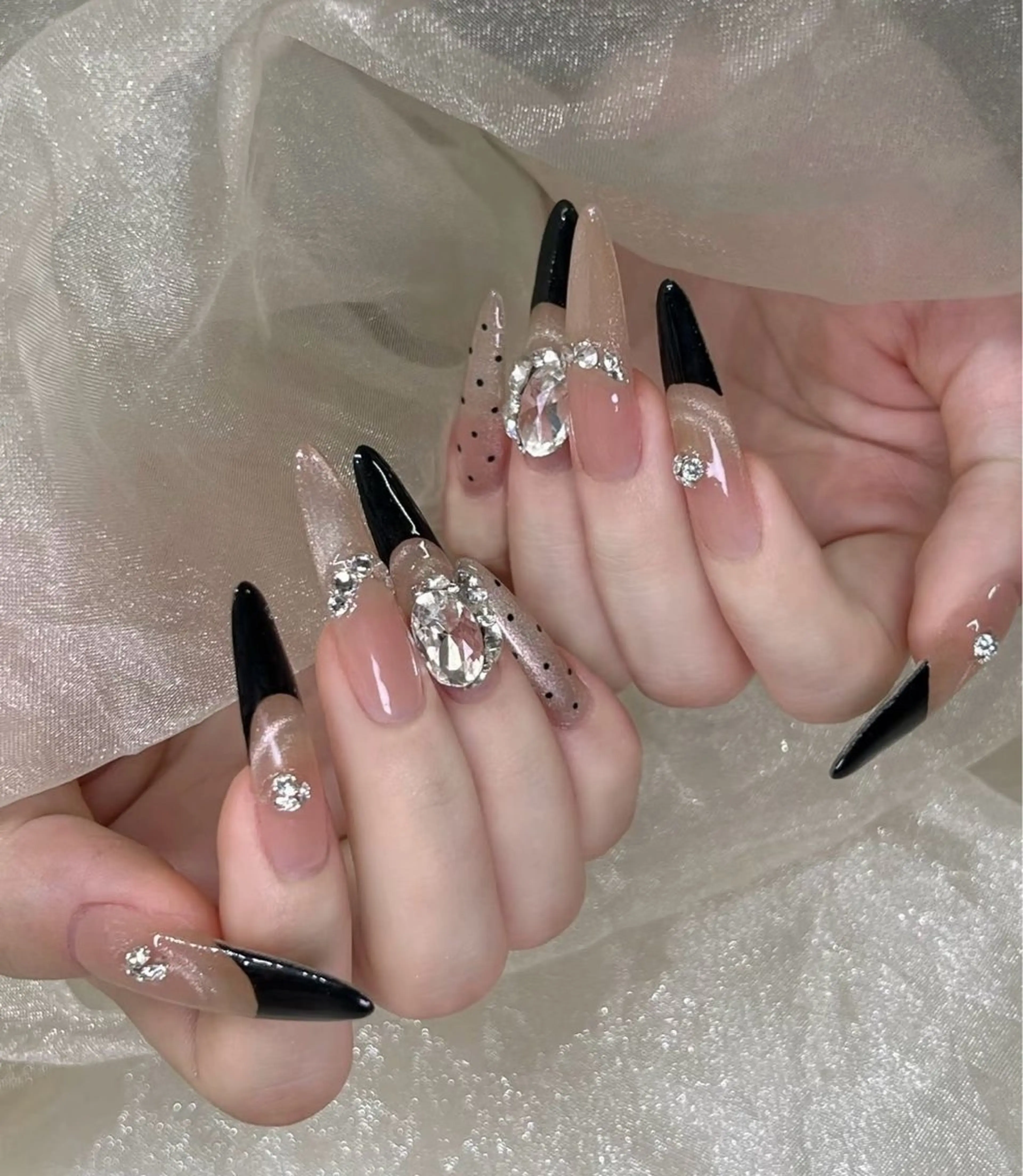 ネイル アートネイル オーロラネイル ブルー チークネイル フットネイル ハンドネイル NICY NAIL所属・Yurin_NICY 池袋のネイルデザイン