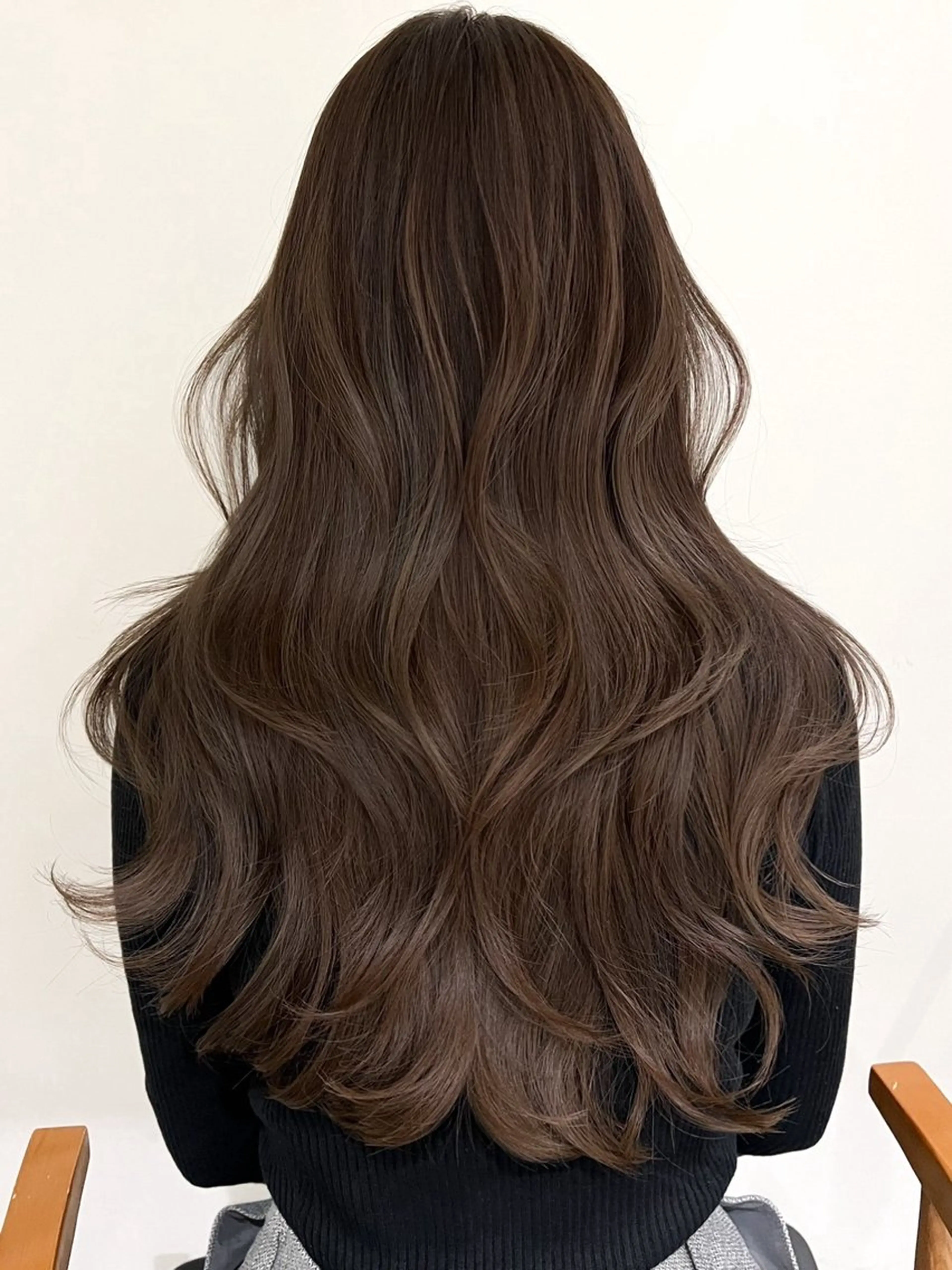 セミロング カラー ヘアカラー ✨レイヤーカット/透 名感カラー特化✨のヘアスタイル
