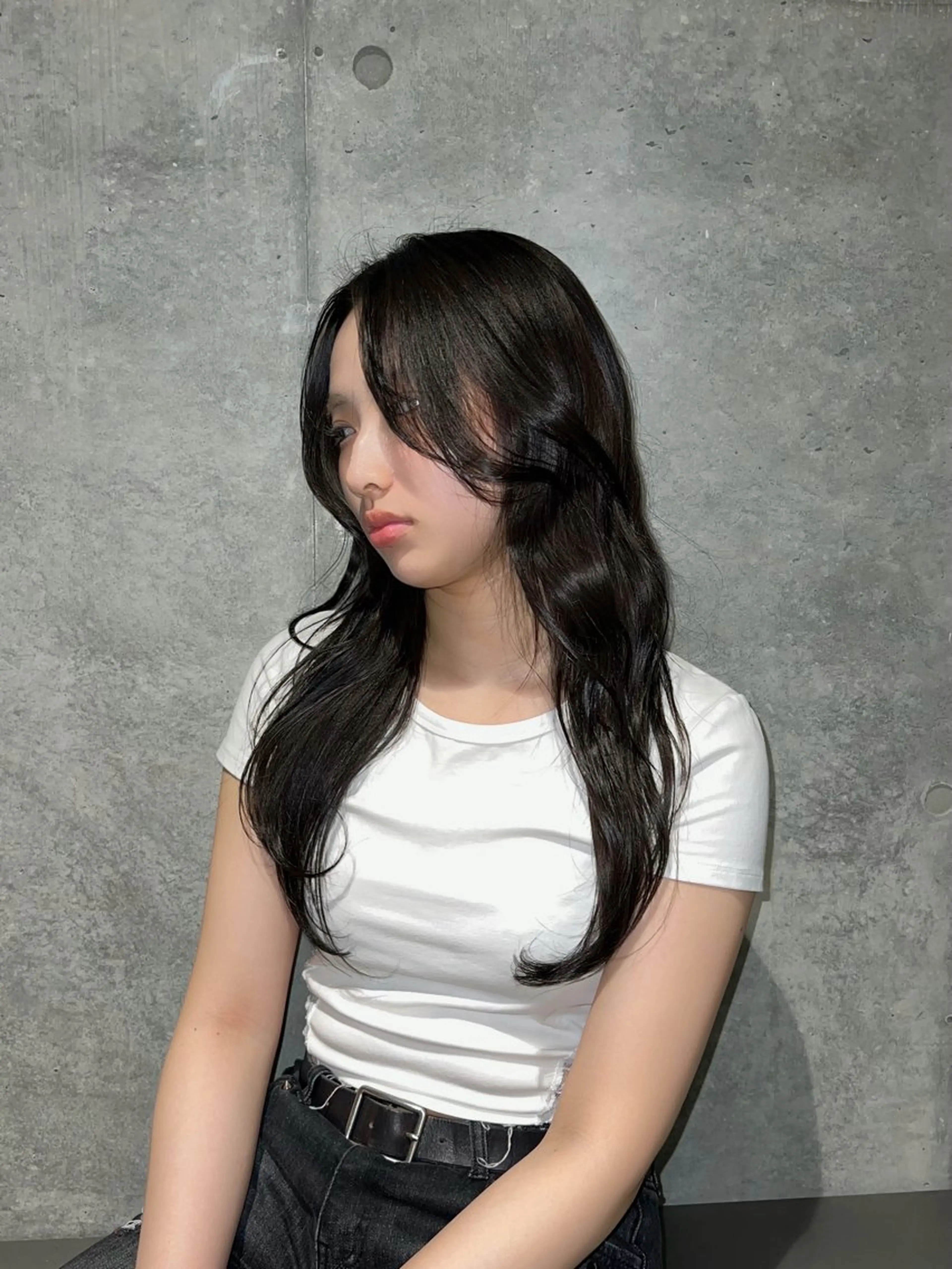 カラー RINA .のヘアスタイル