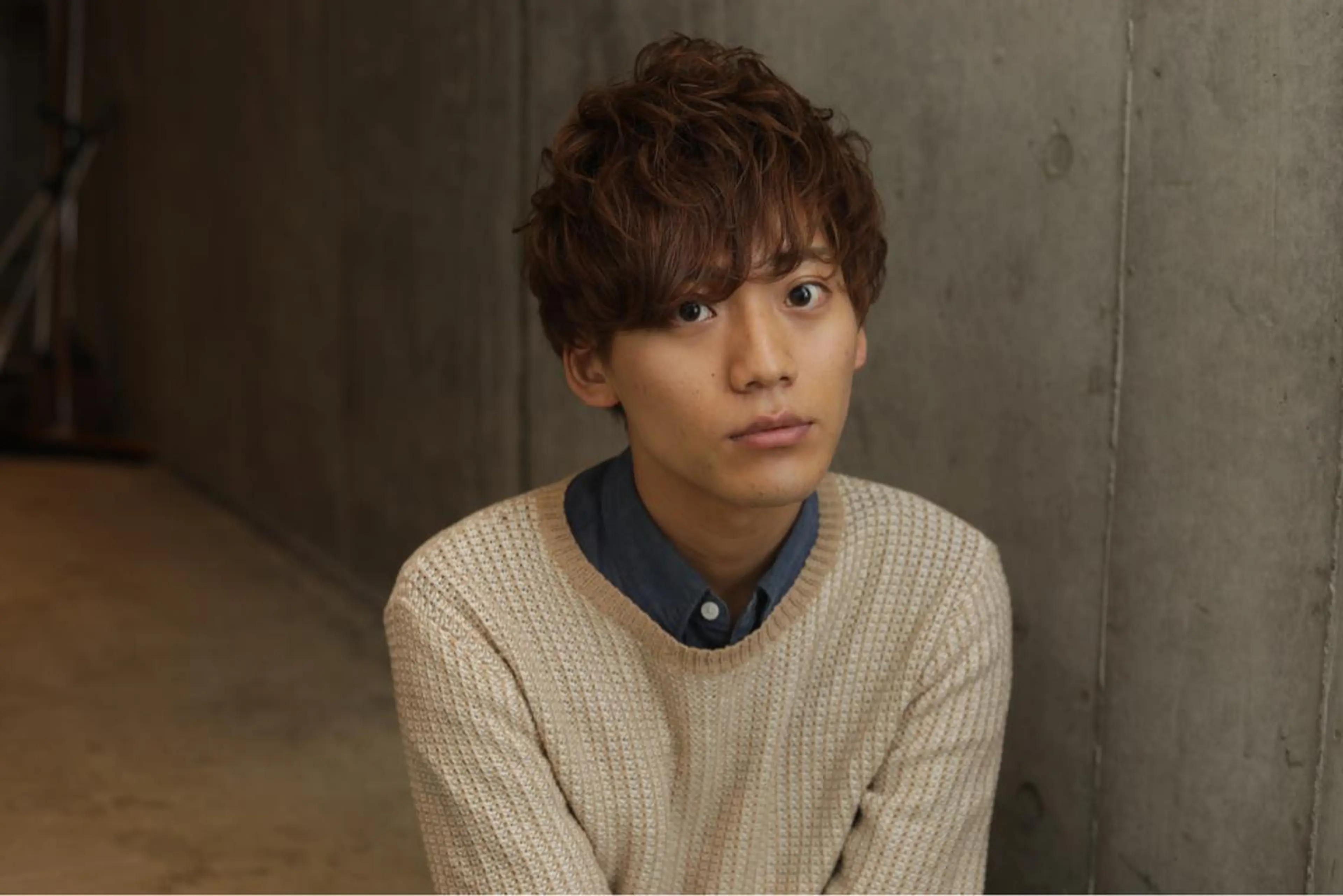 ショート カラー パーマ メンズ 店長　鍜治本 颯太のヘアスタイル