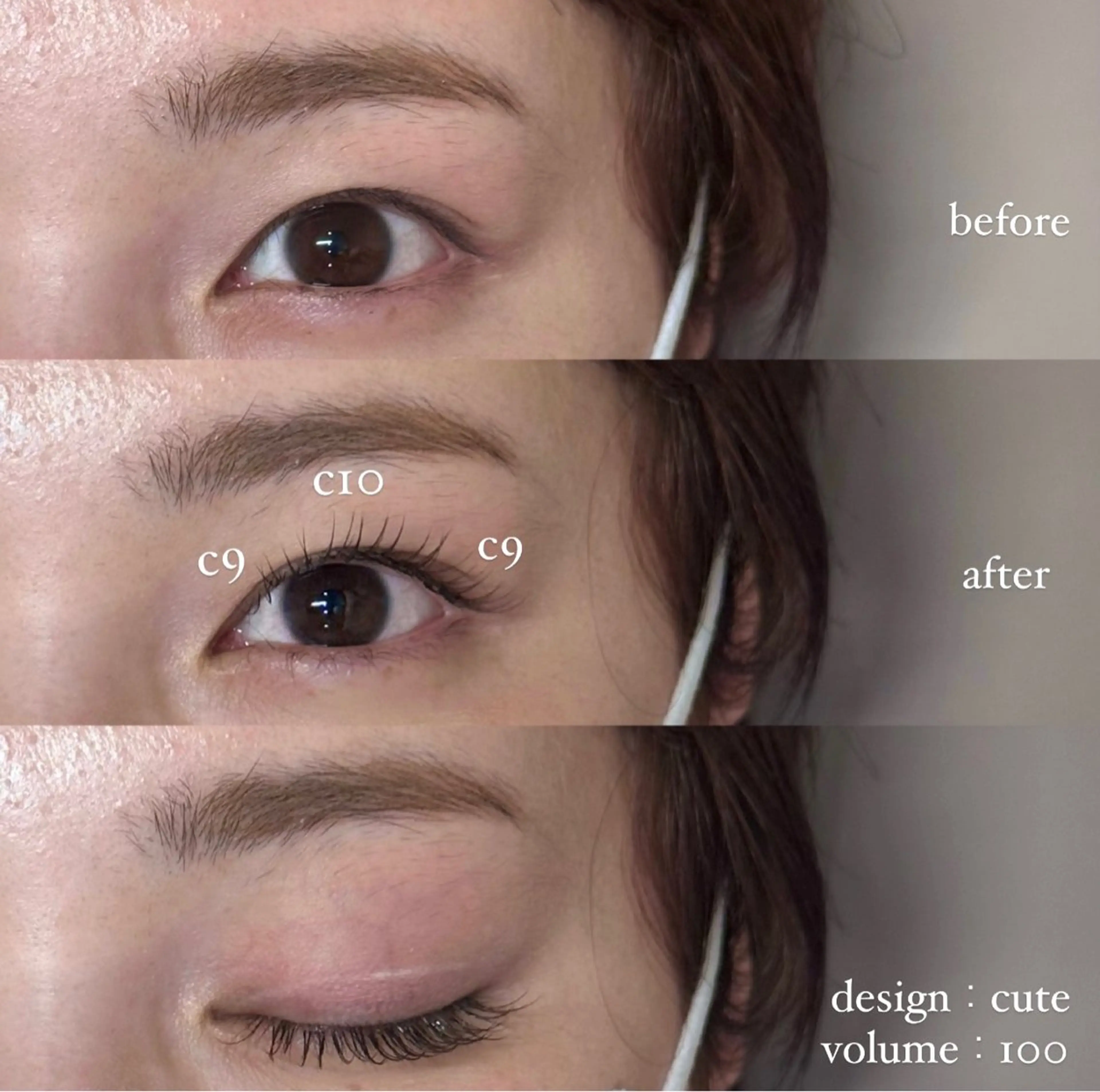 マツエク・マツパ KOCHAB EYELASH 久屋大通店所属・KOCHAB EYELASH　森下のマツエク・マツパデザイン