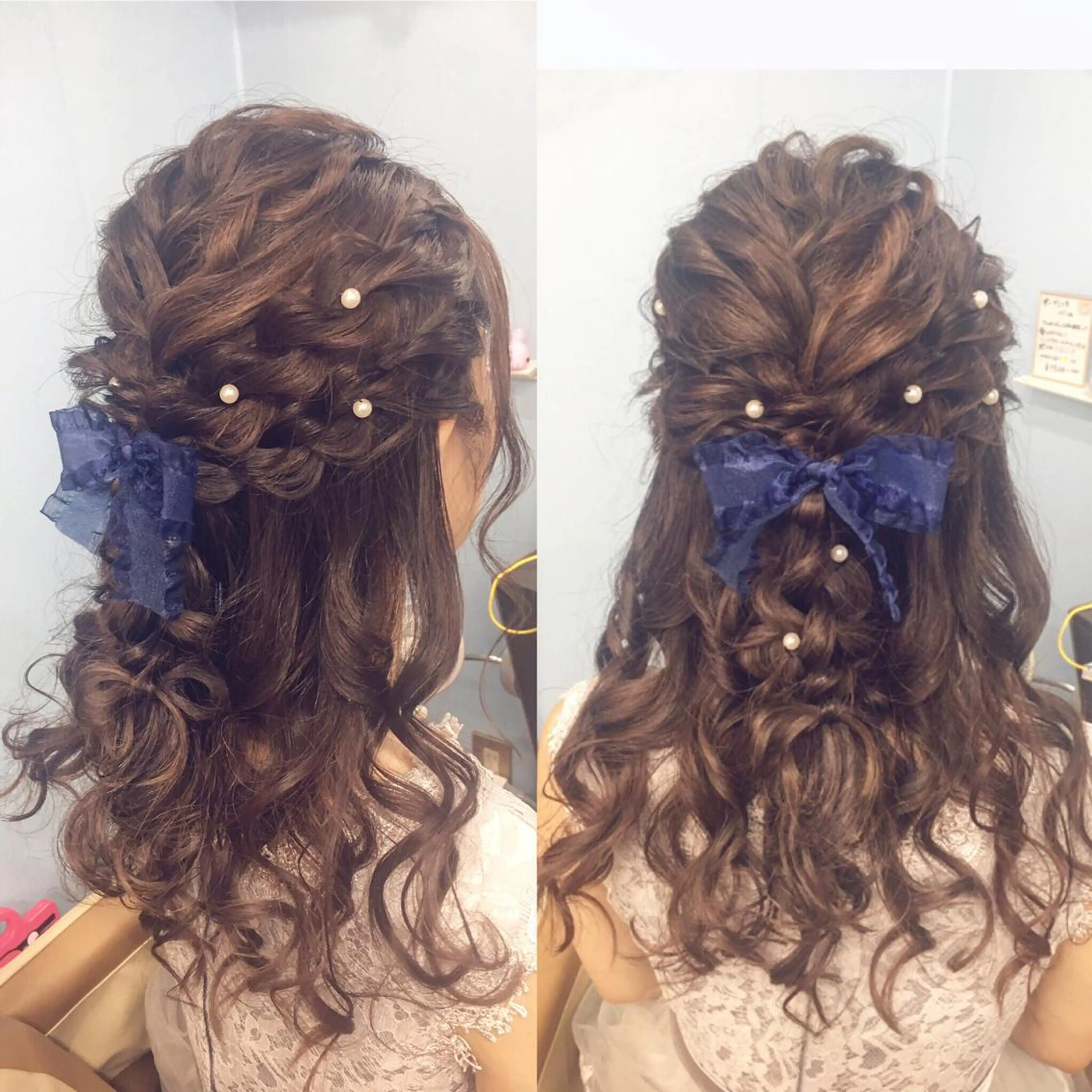 ヘアアレンジ 結婚式・ブライダル ヘアセット Partie （パルティー）のヘアスタイル