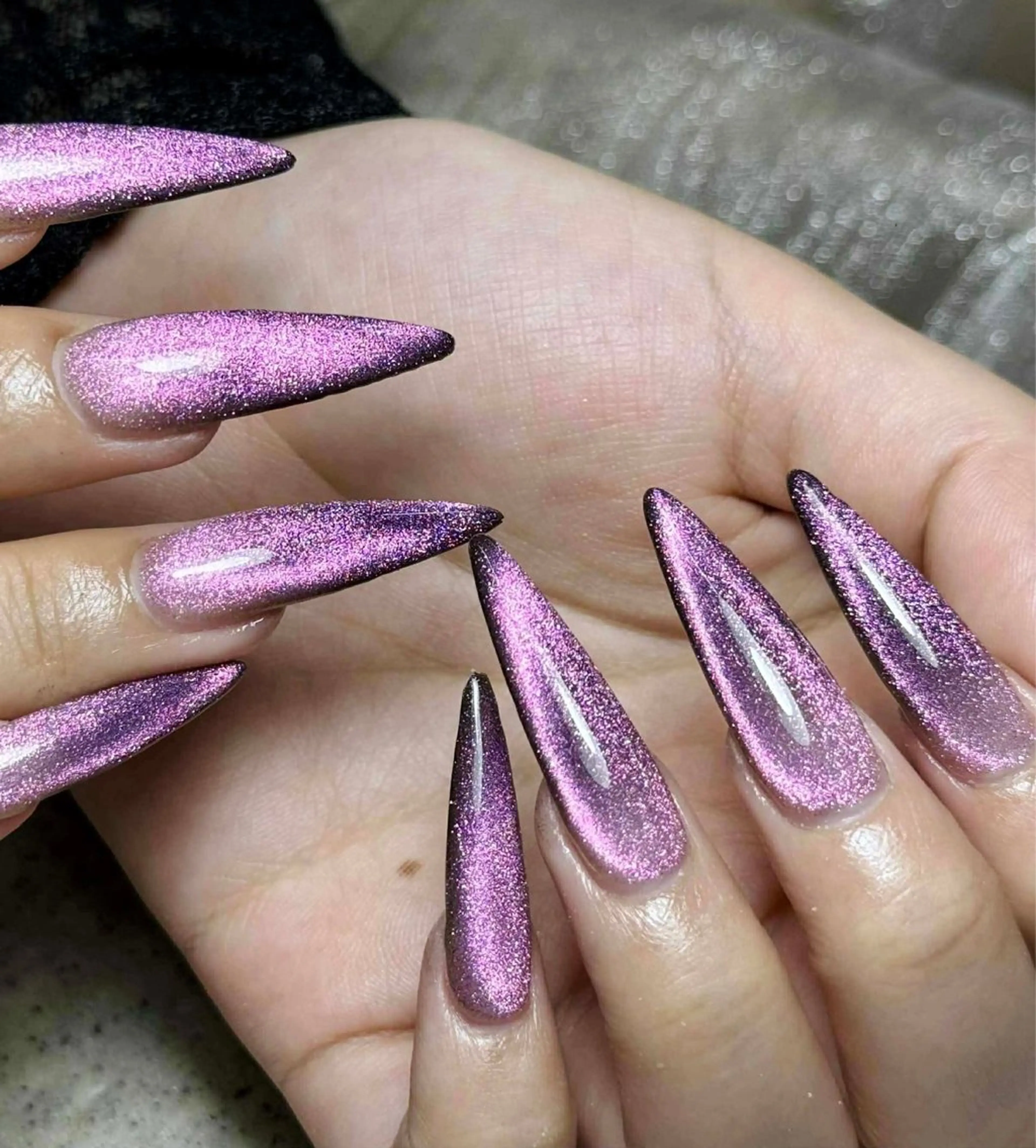 ネイル チークネイル フレンチネイル 韓国ネイル マグネットネイル ミラーネイル ハンドネイル Aki アキのネイルデザイン