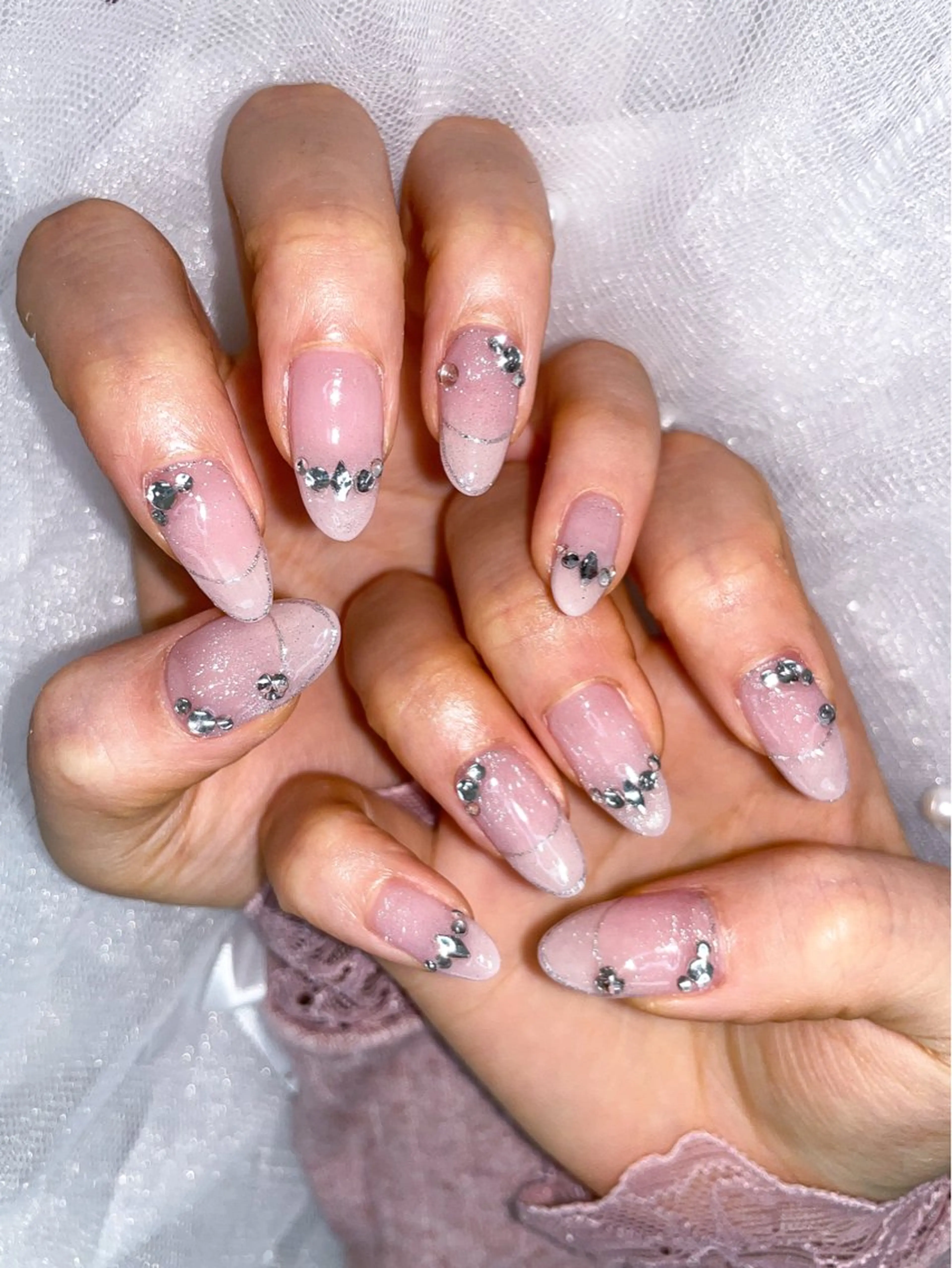 ネイル キラキラネイル ハンドネイル 五十嵐 美智のネイルデザイン