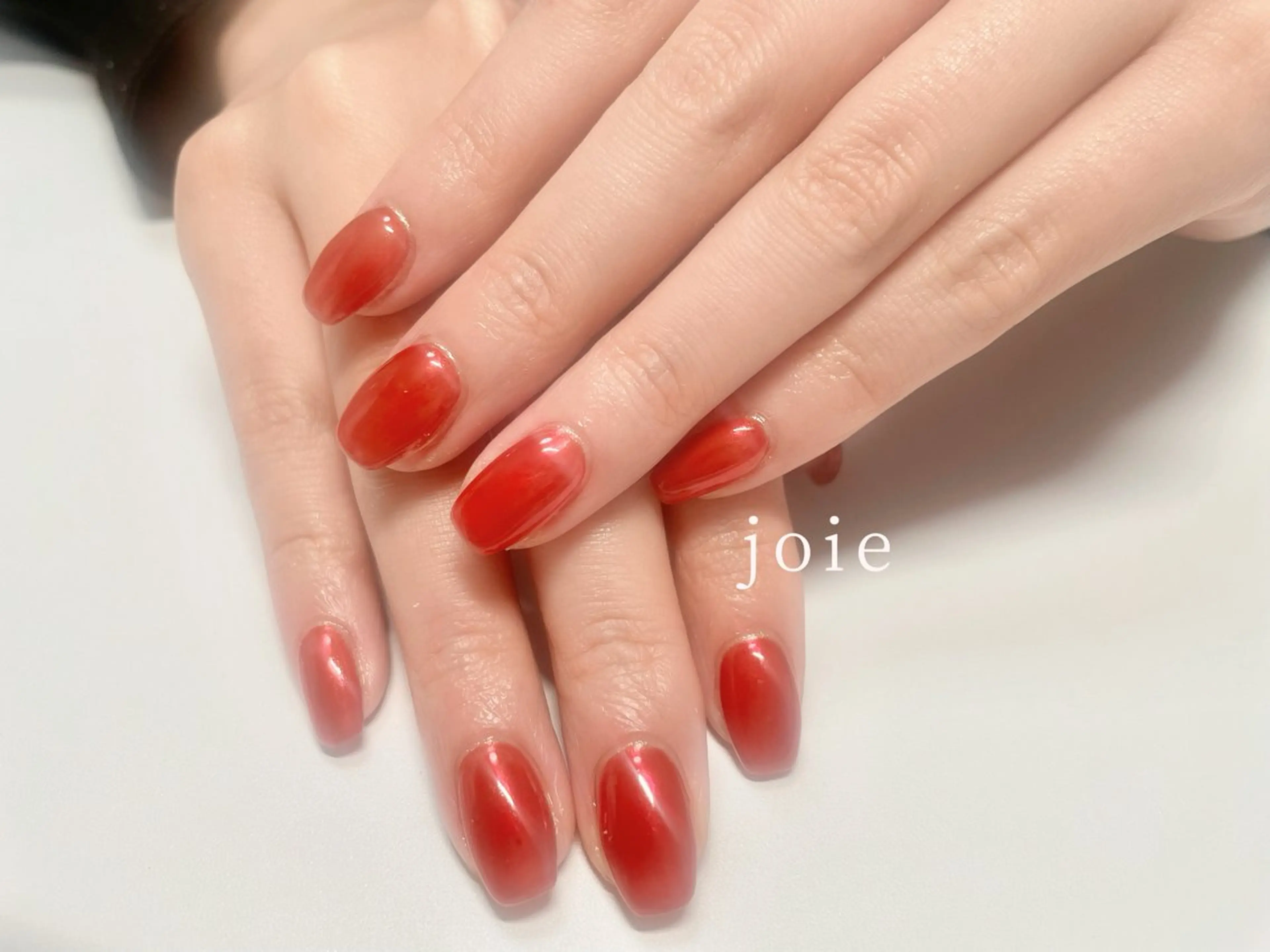 ネイル オーロラネイル ジェルネイル キラキラネイル ミラーネイル パラジェル Nailist Mikuのネイルデザイン