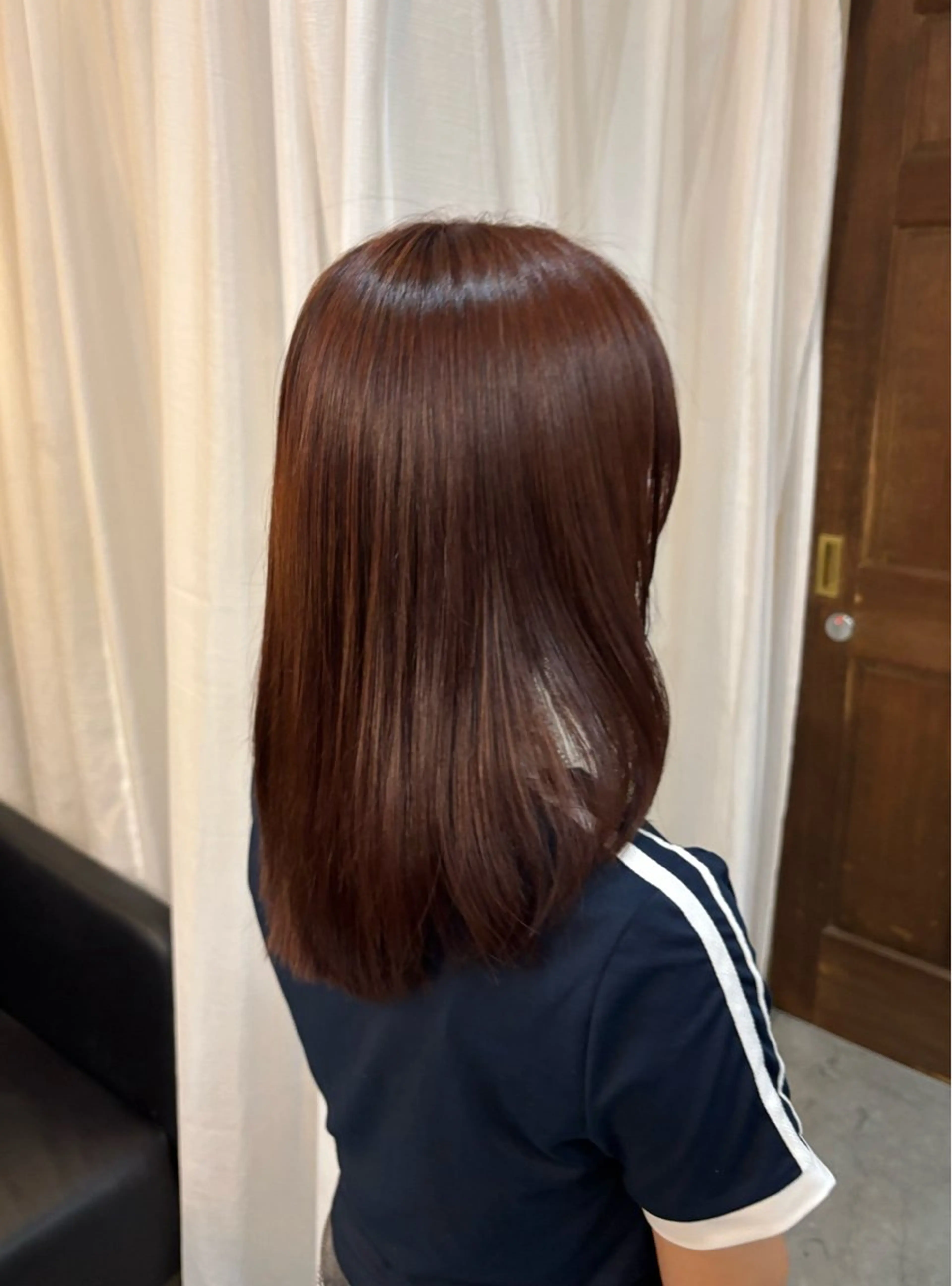 セミロング カラー ブリーチ ダブルカラー ブリーチなしカラー ピンクカラー ヘアカラー Suite 夢 空 🌼✨のヘアスタイル