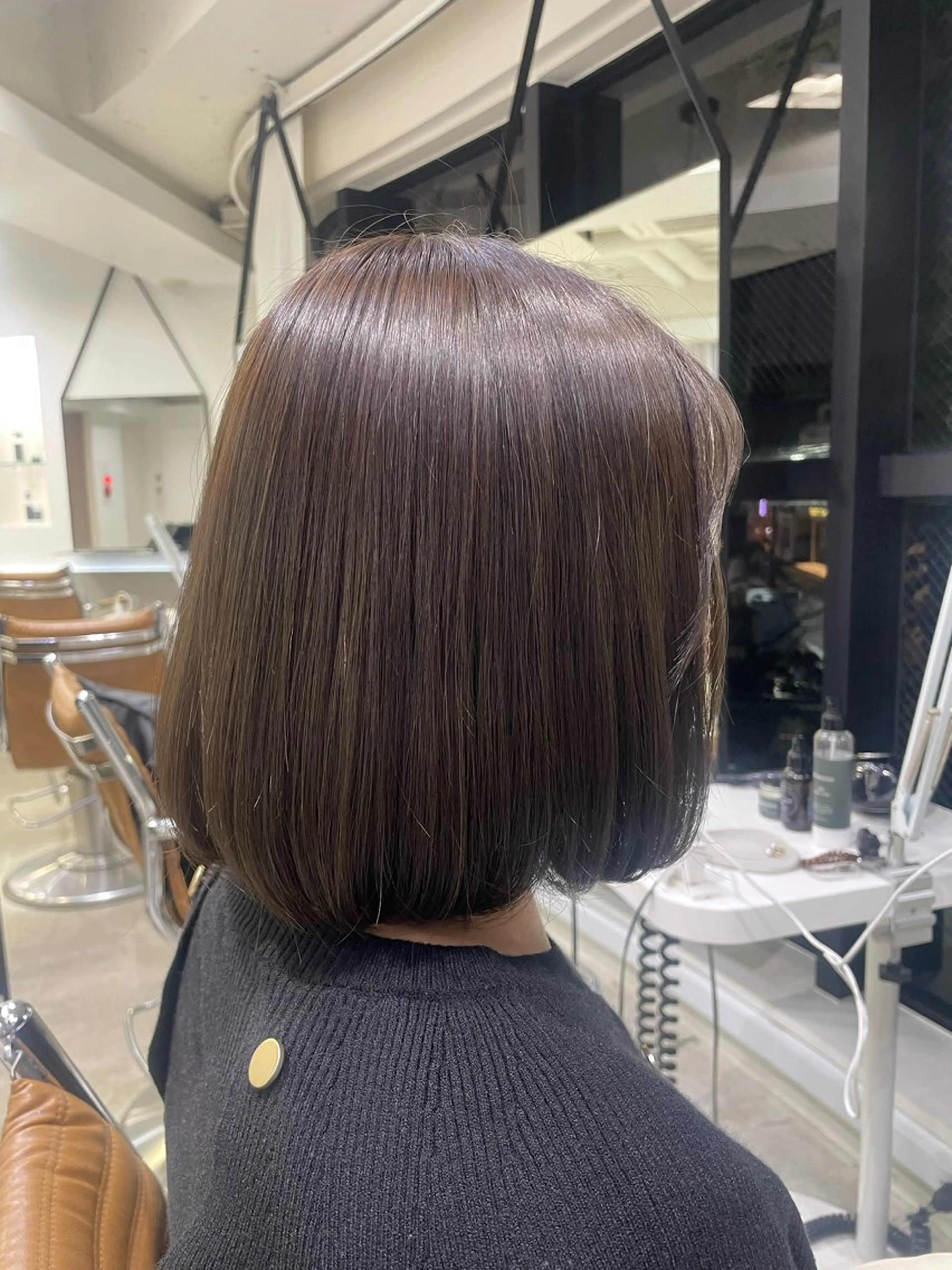 ミディアム ヘアカラー トリートメント memories【メモリーズ】所属・髪質改善 クサウラ　ケンのヘアスタイル