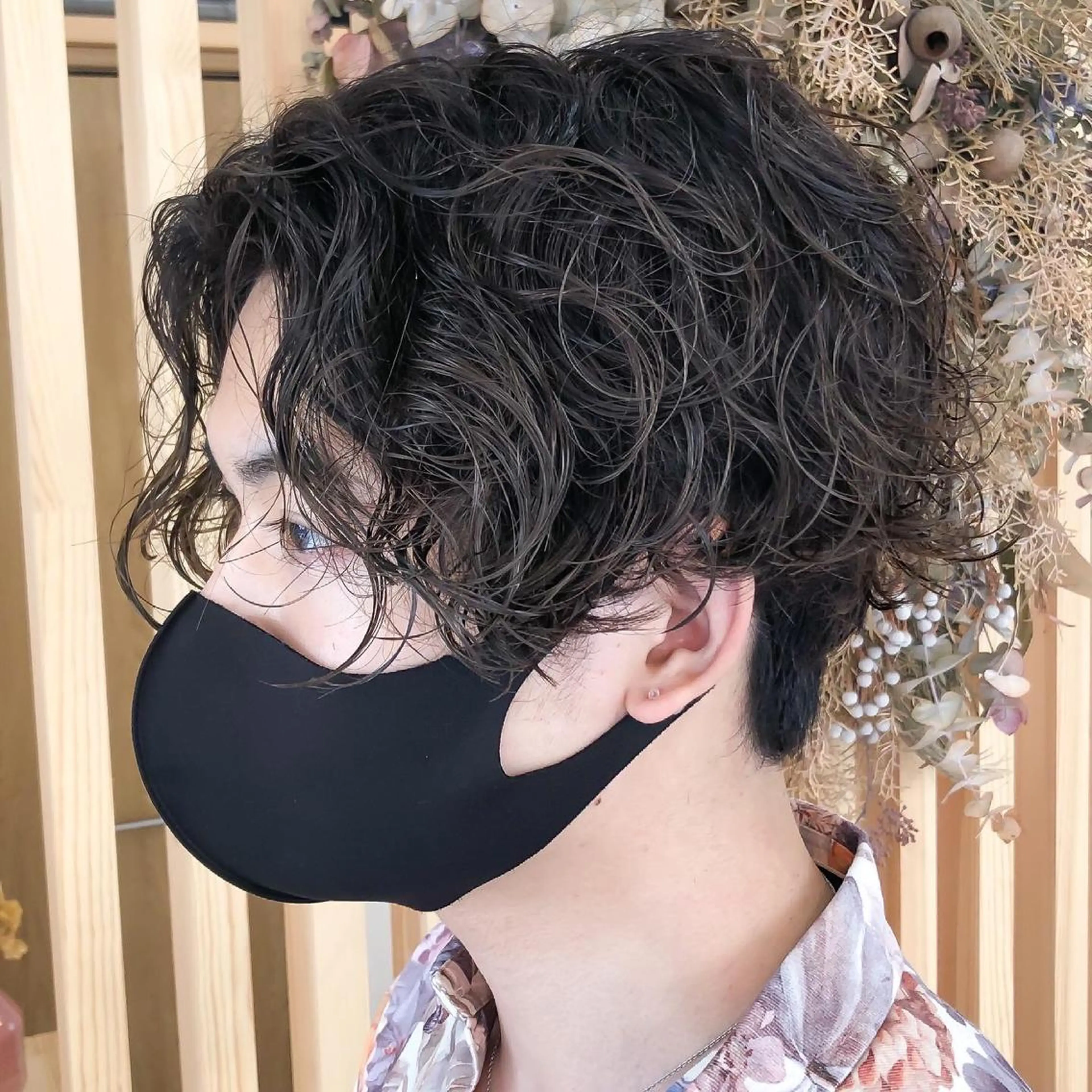 メンズ メンズパーマ エトウリクシ パーマ美容師のヘアスタイル