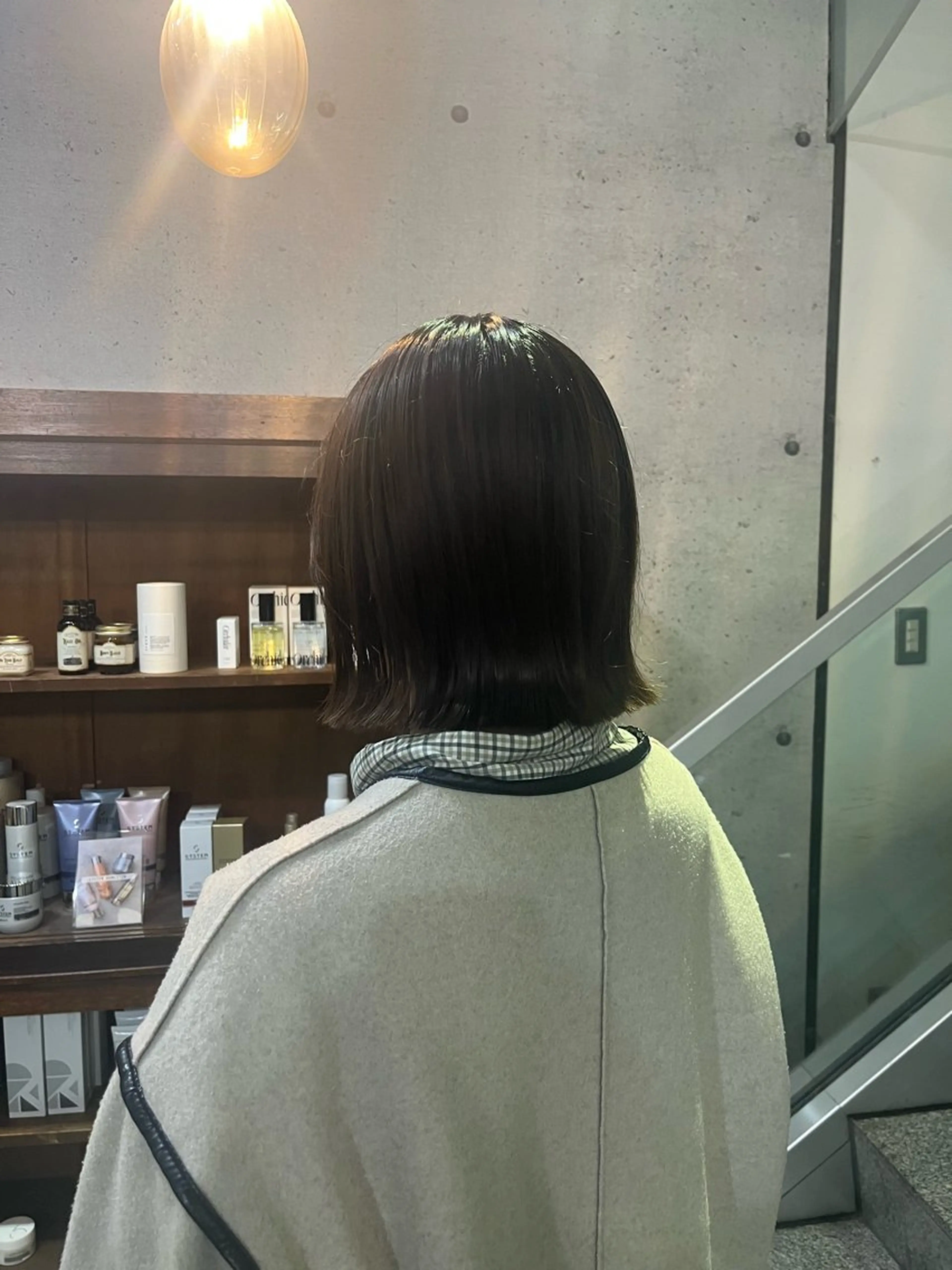 ミディアム ボブ 外ハネヘア ARUE所属・SATO KUREA ✨のヘアスタイル