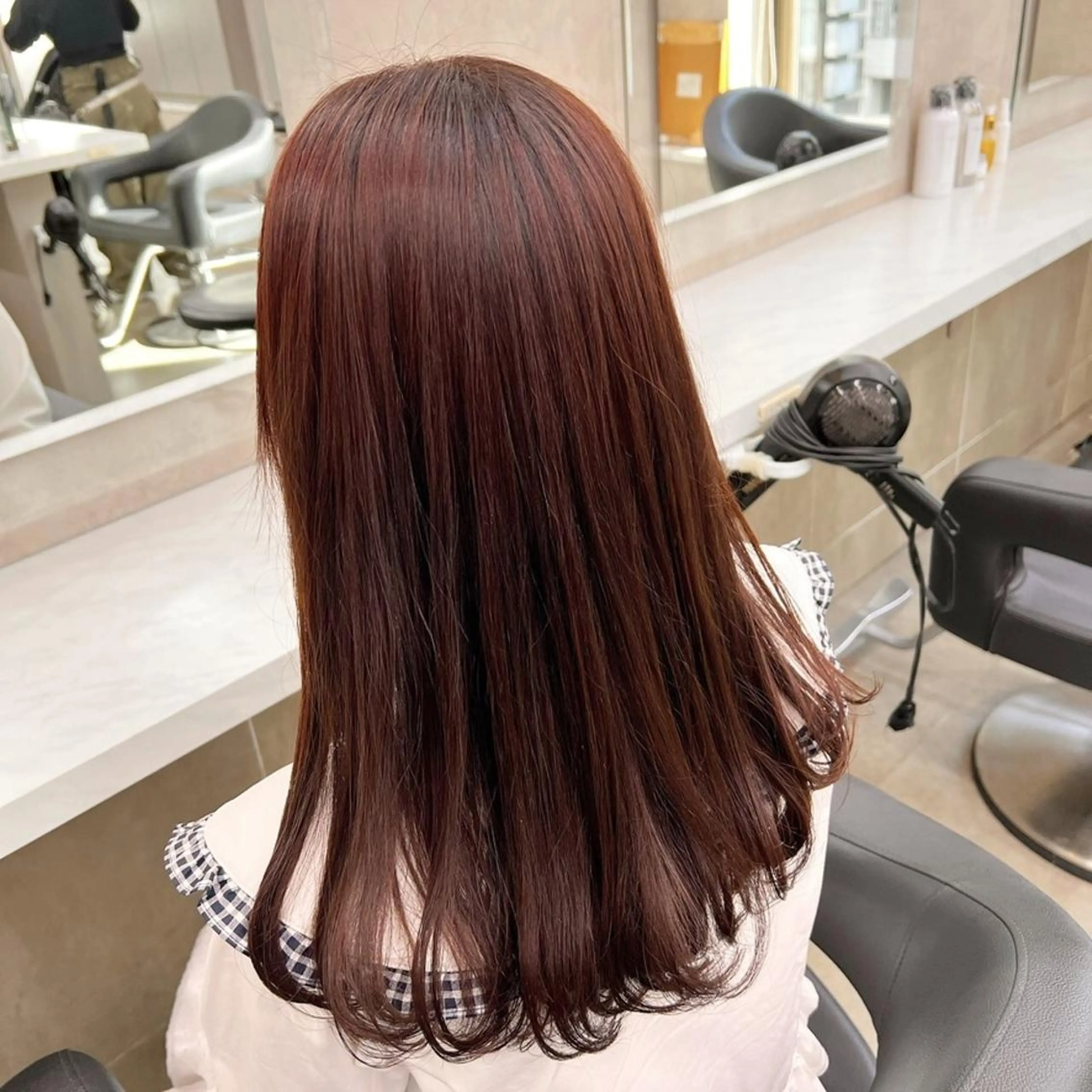 カラー 夏の暖色カラー💞 渋谷FRUITSのヘアスタイル