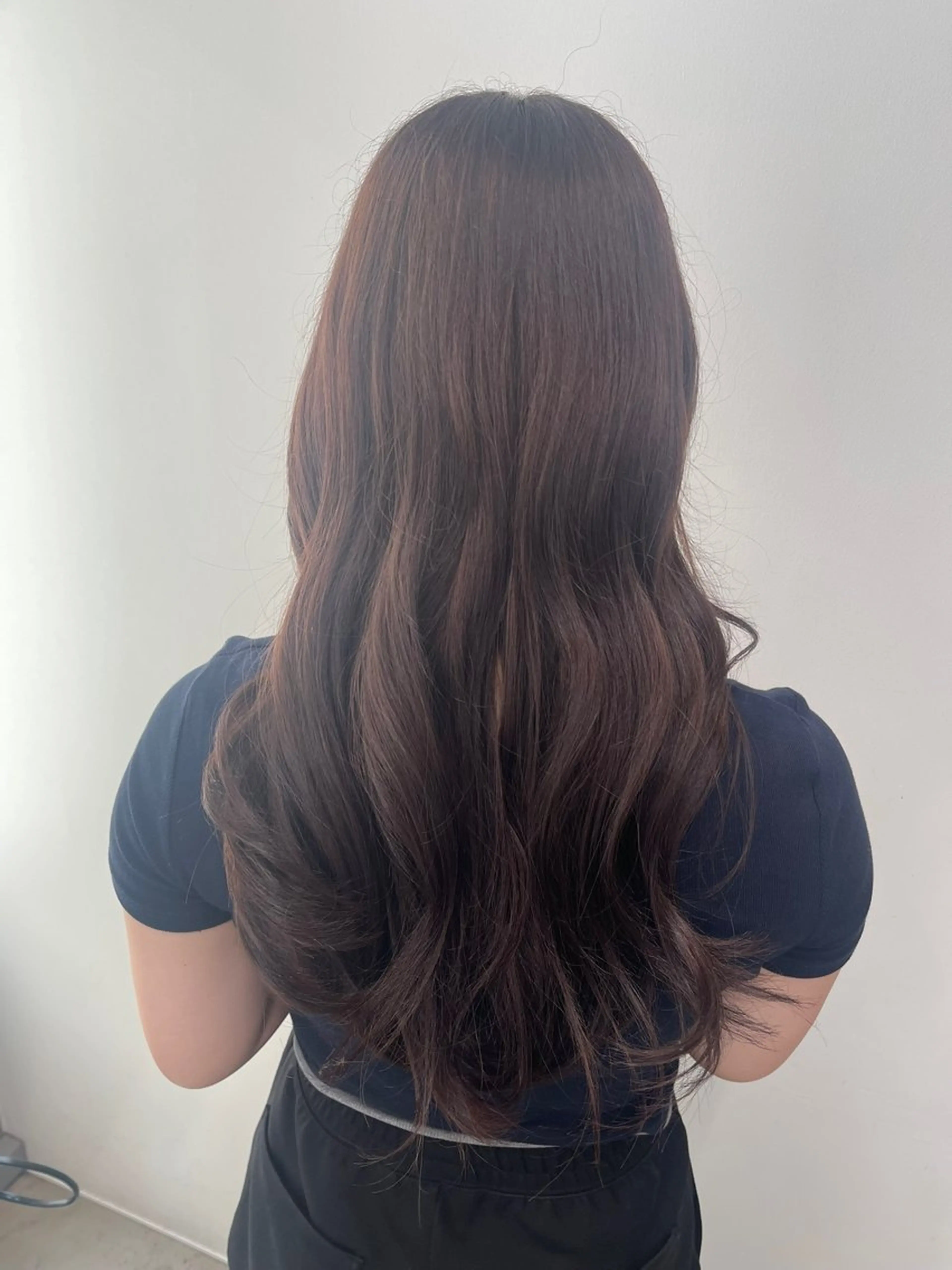 ロング カラー ヘアアレンジ ヘアカラー トリートメント marina ¨̮のヘアスタイル