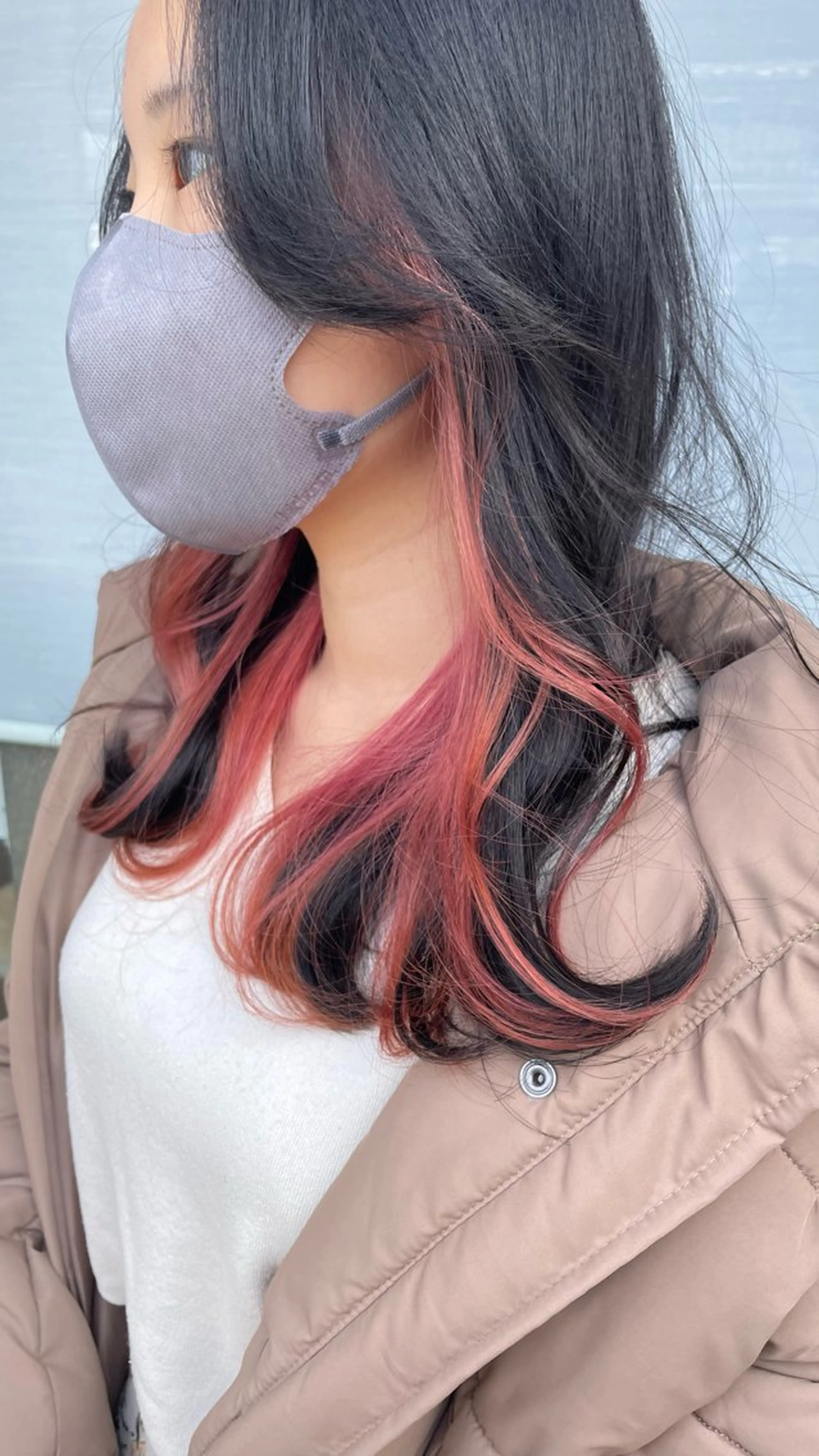 セミロング カラー 💫骨格診断カット 🌈KAHOのヘアスタイル