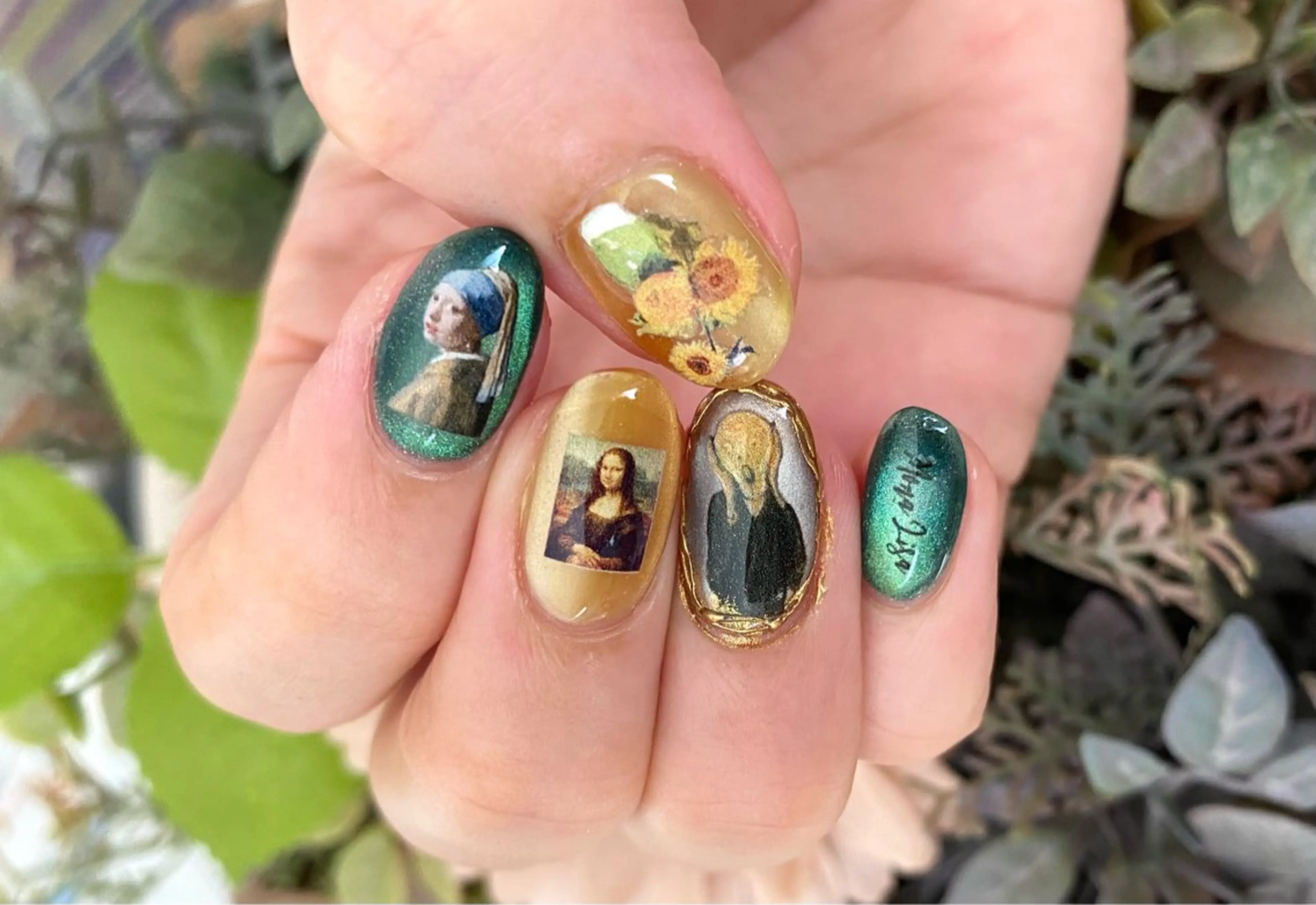 ネイル ハンドネイル Glanz  Nail aのネイルデザイン