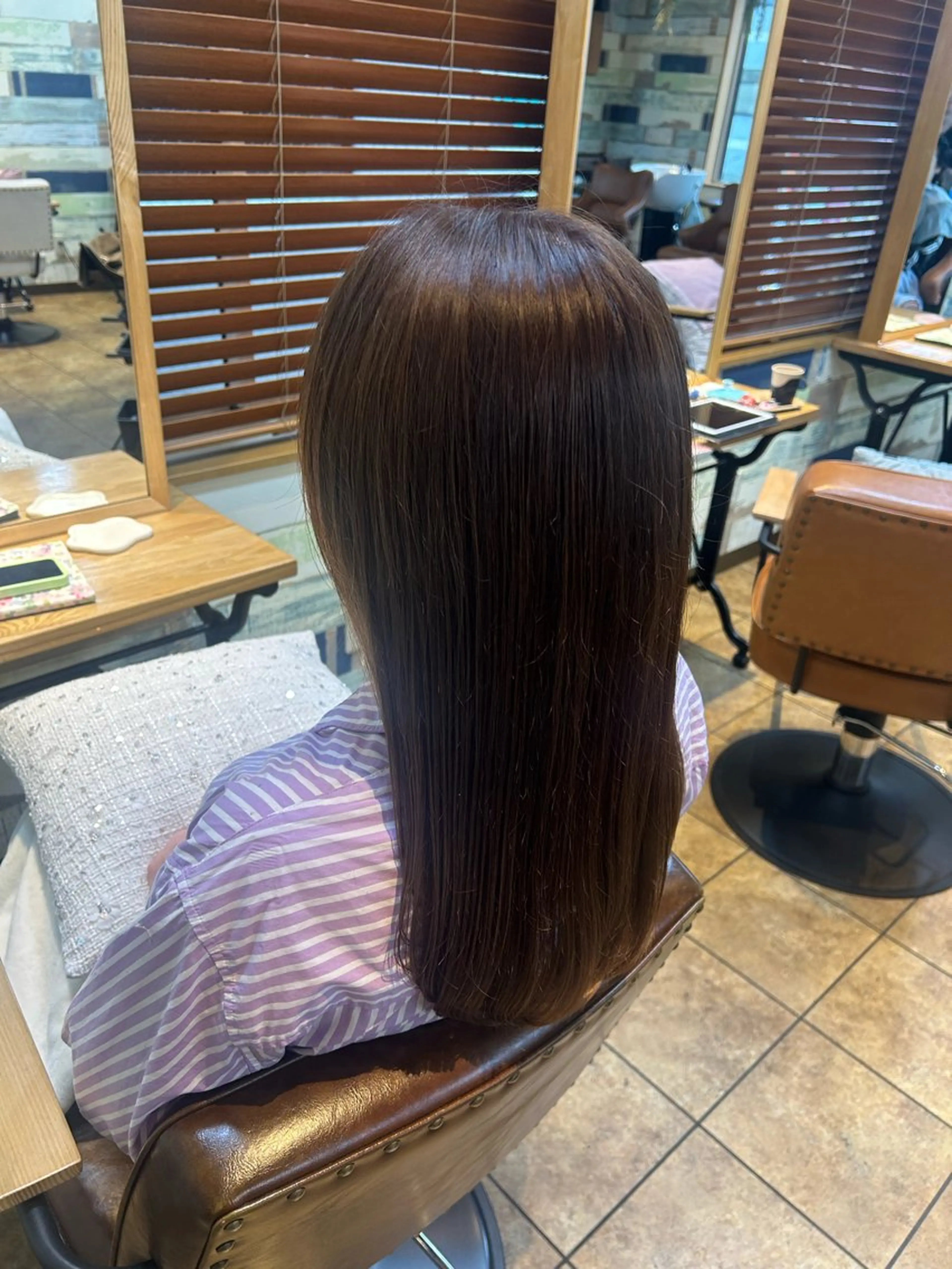 ロング カラー ベージュカラー ヘアカラー 透明感カラー🫧🩵 林　菜々美のヘアスタイル
