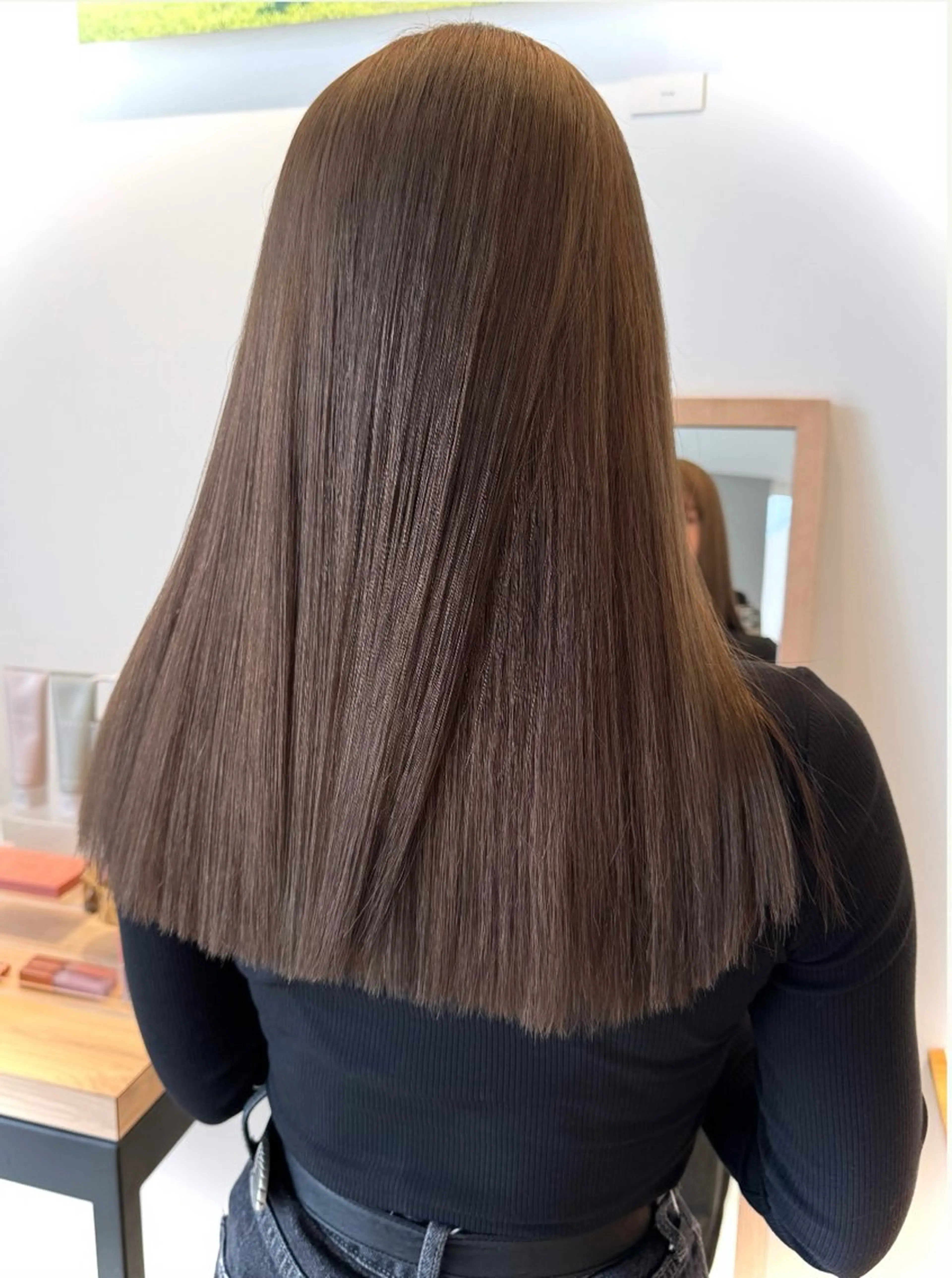 ロング ヘアカラー トリートメント SOYON nanamiのヘアスタイル