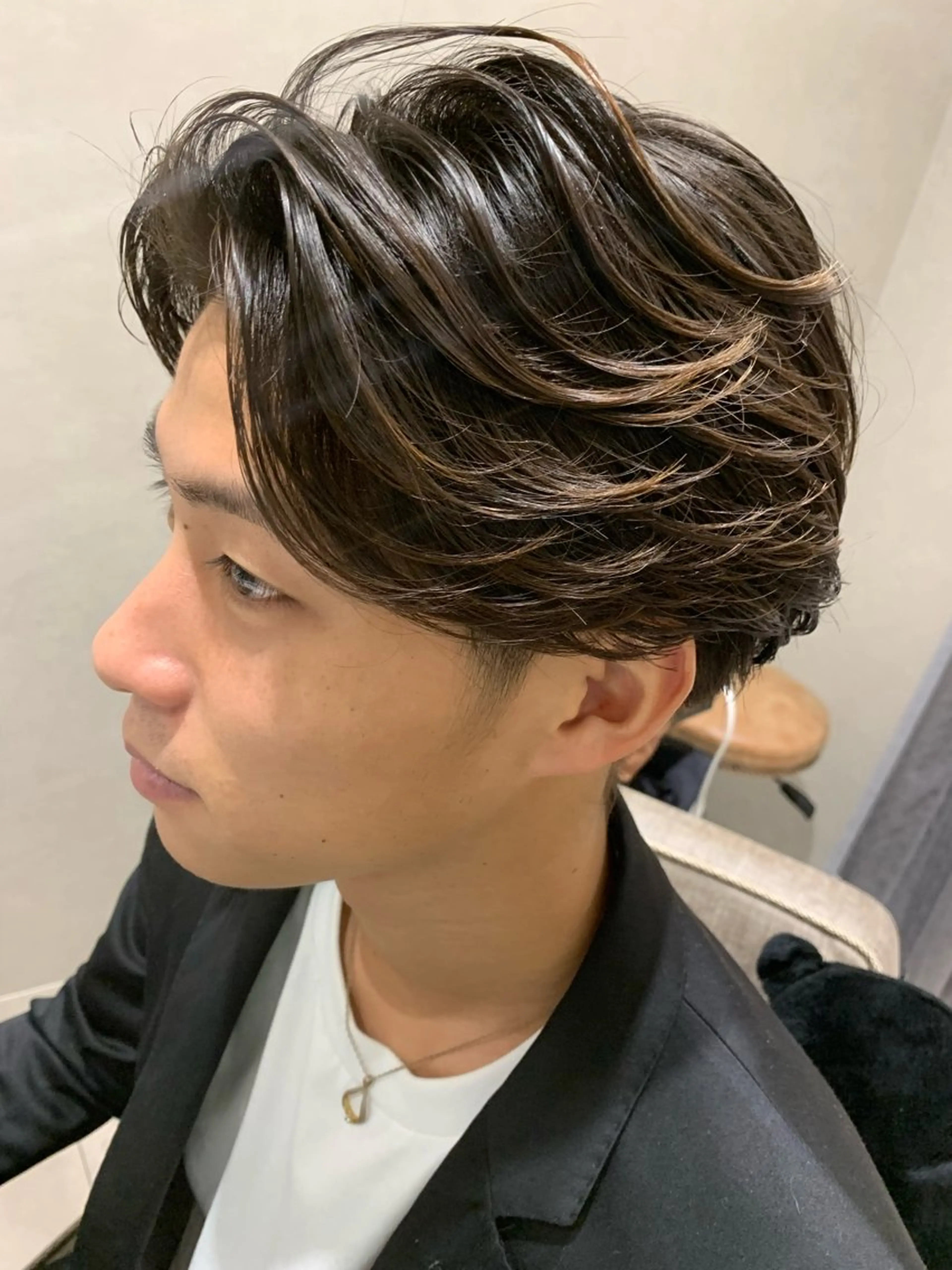 メンズ カット パーマ N°ナンバー _naoのヘアスタイル
