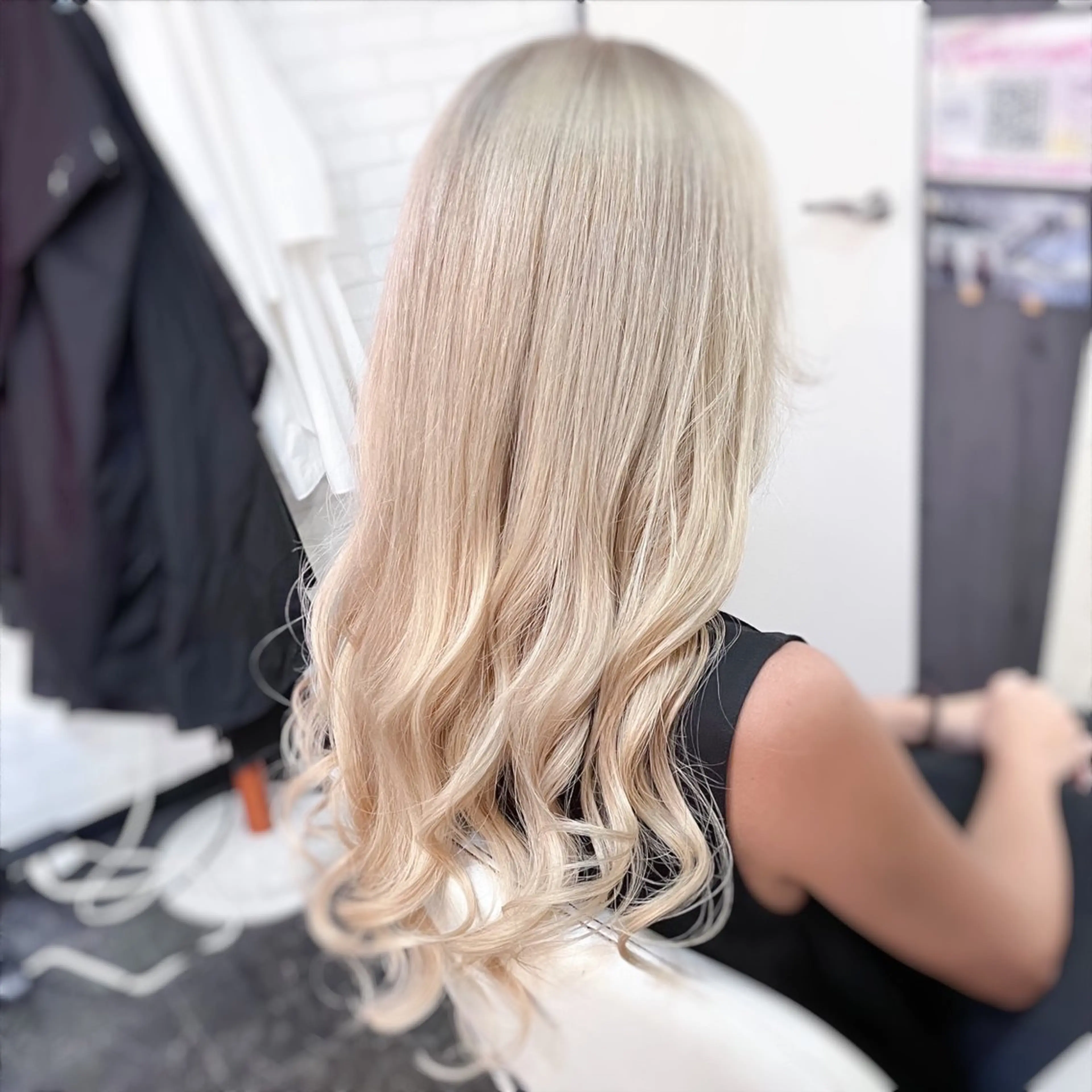 カラー ヘアアレンジ ベージュカラー ブリーチ ケアブリーチ ケアカラー ホワイトベージュ ヘアカラー トリートメント Kimura Shinyaのヘアスタイル